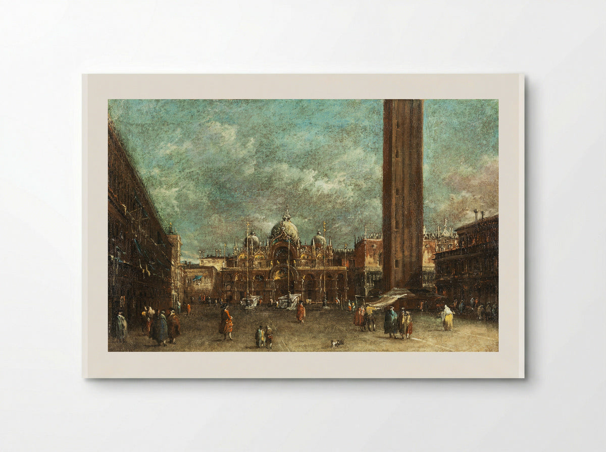Piazza San Marco - Francesco Guardi - Poster