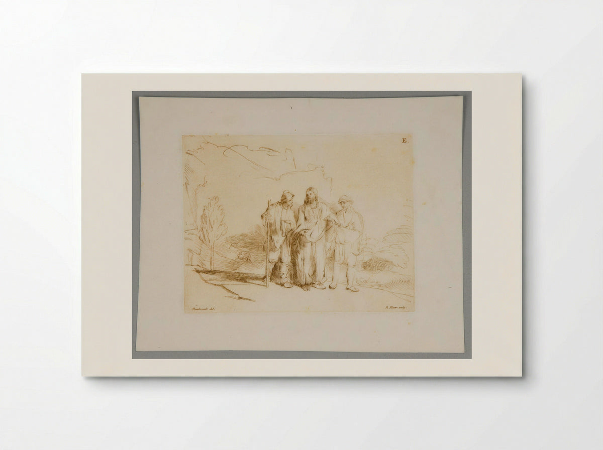 Journey to Emmaus - Bernard Picart - Poster [HQ 6b907f7d2332]