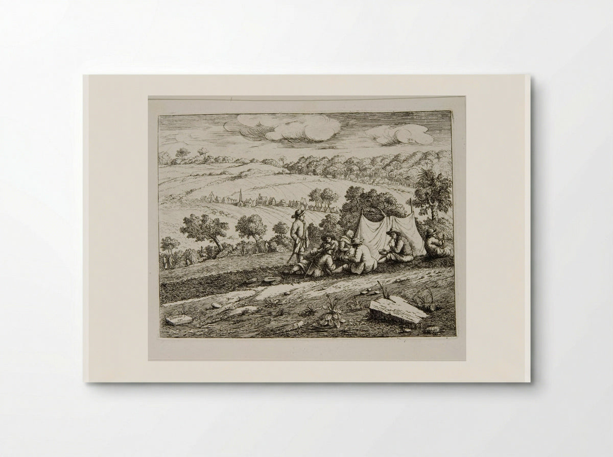 Picnic - David Deuchar - Poster