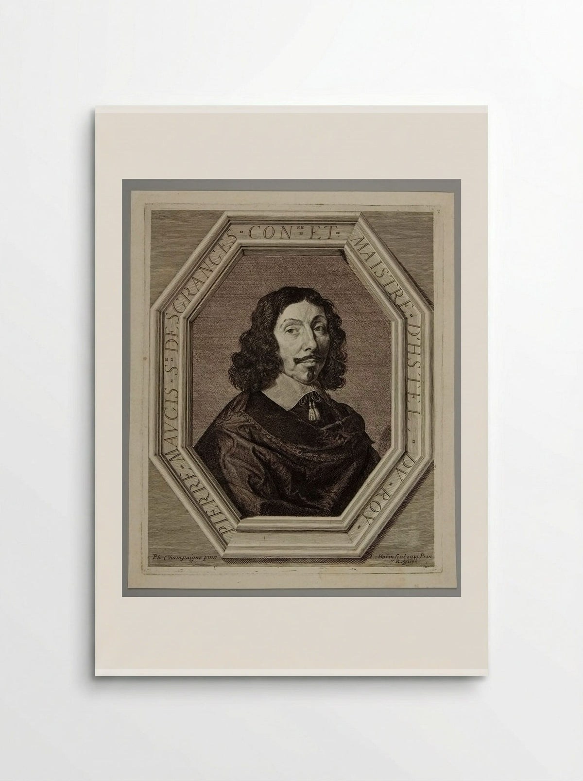 Pierre Maugis des Granges - Jean Morin - Poster