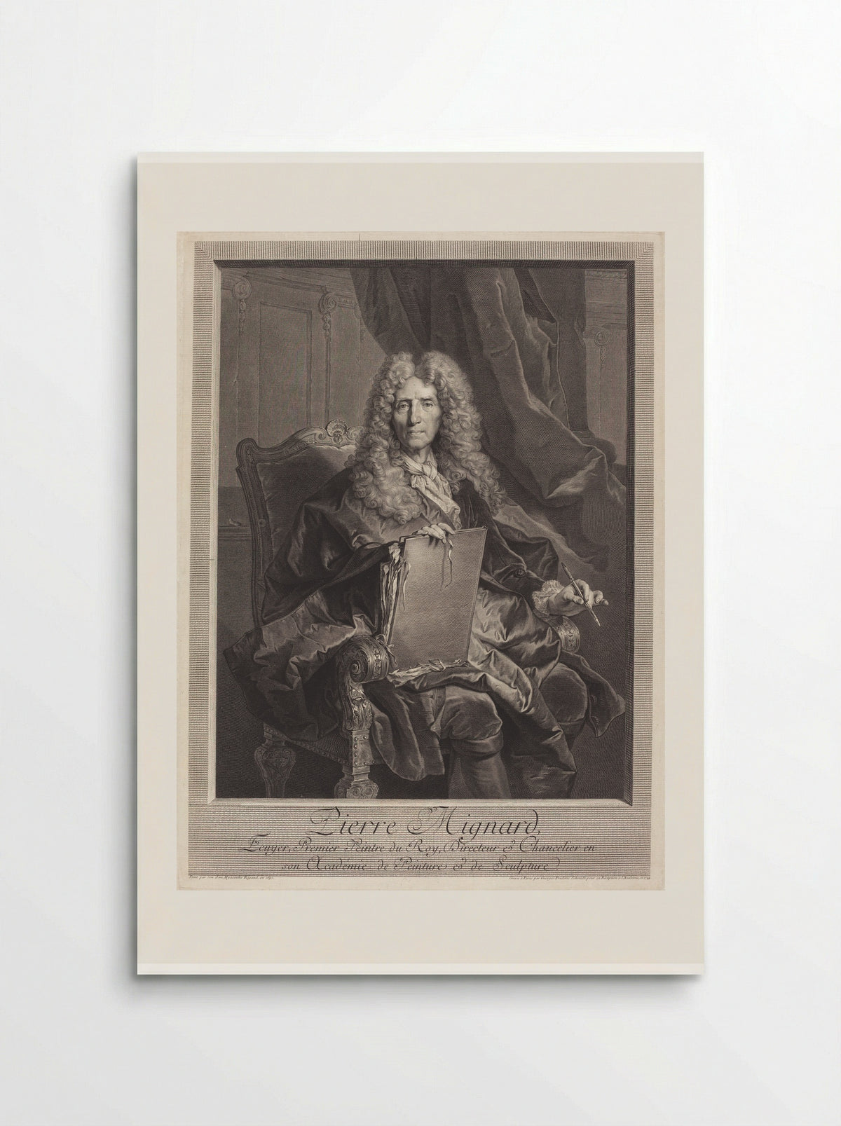 Pierre Mignard - Georg Friedrich Schmidt - Poster