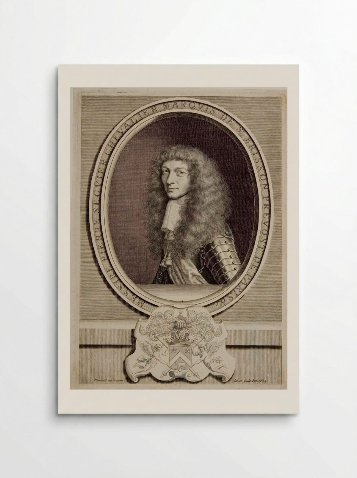 Pierre Séguier, Marquis de Saint-Brison - Robert Nanteuil - Poster