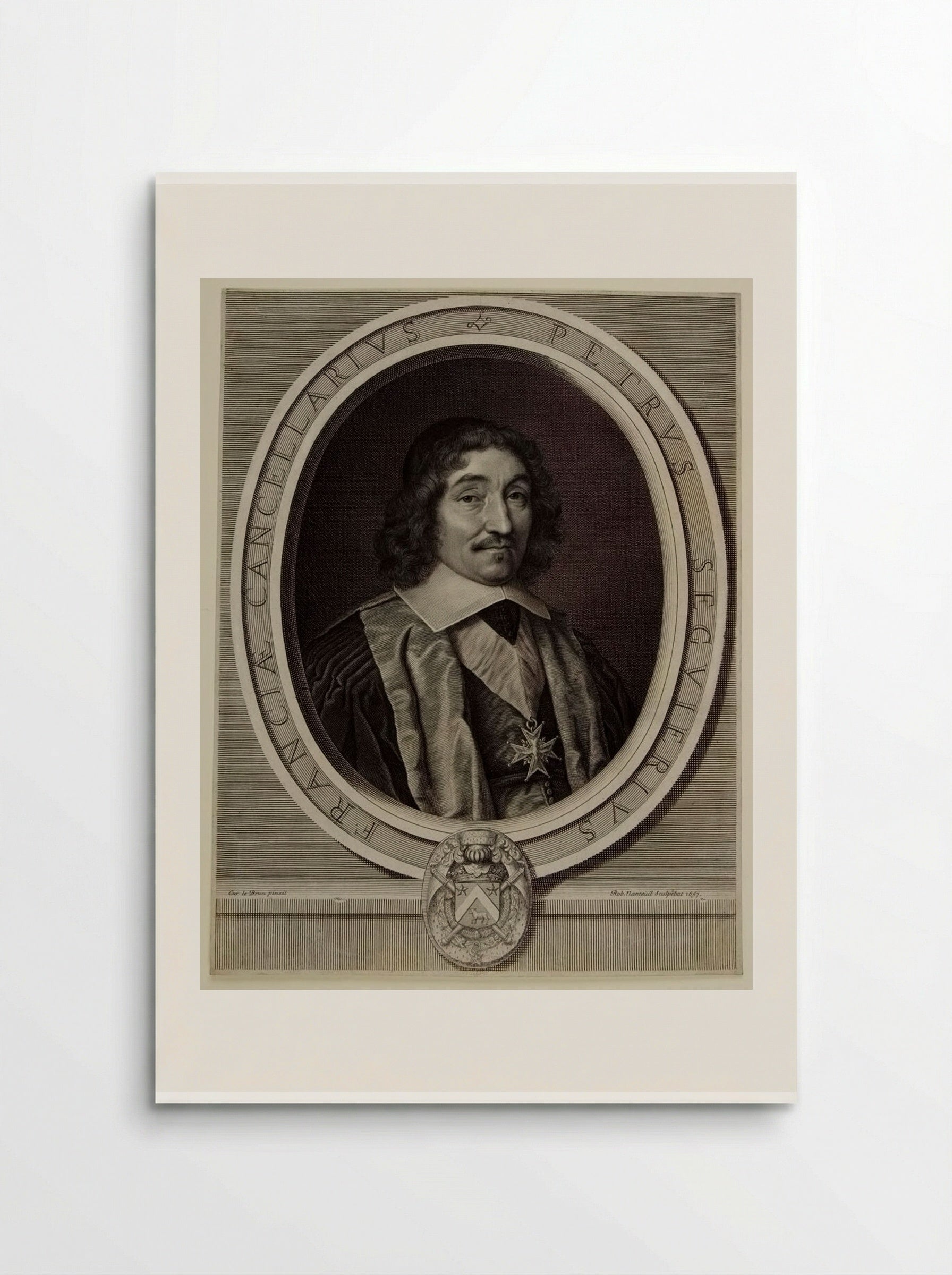 Pierre Séguier - Robert Nanteuil - Poster