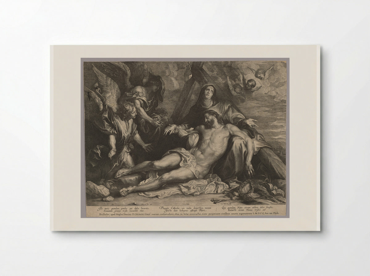 Pietà - Lucas Vorsterman I - Poster