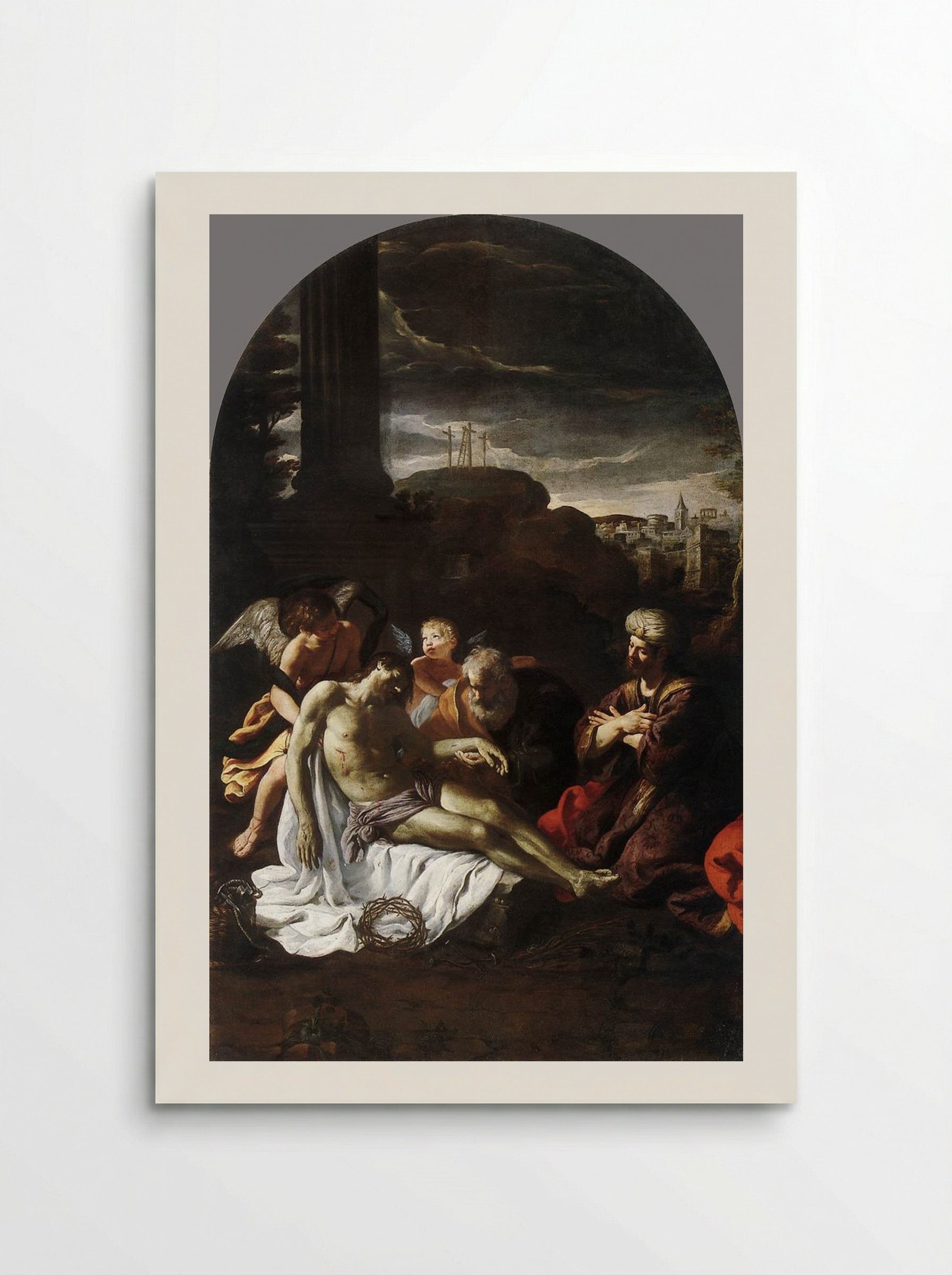 Pietà - Pietro da Cortona - Poster