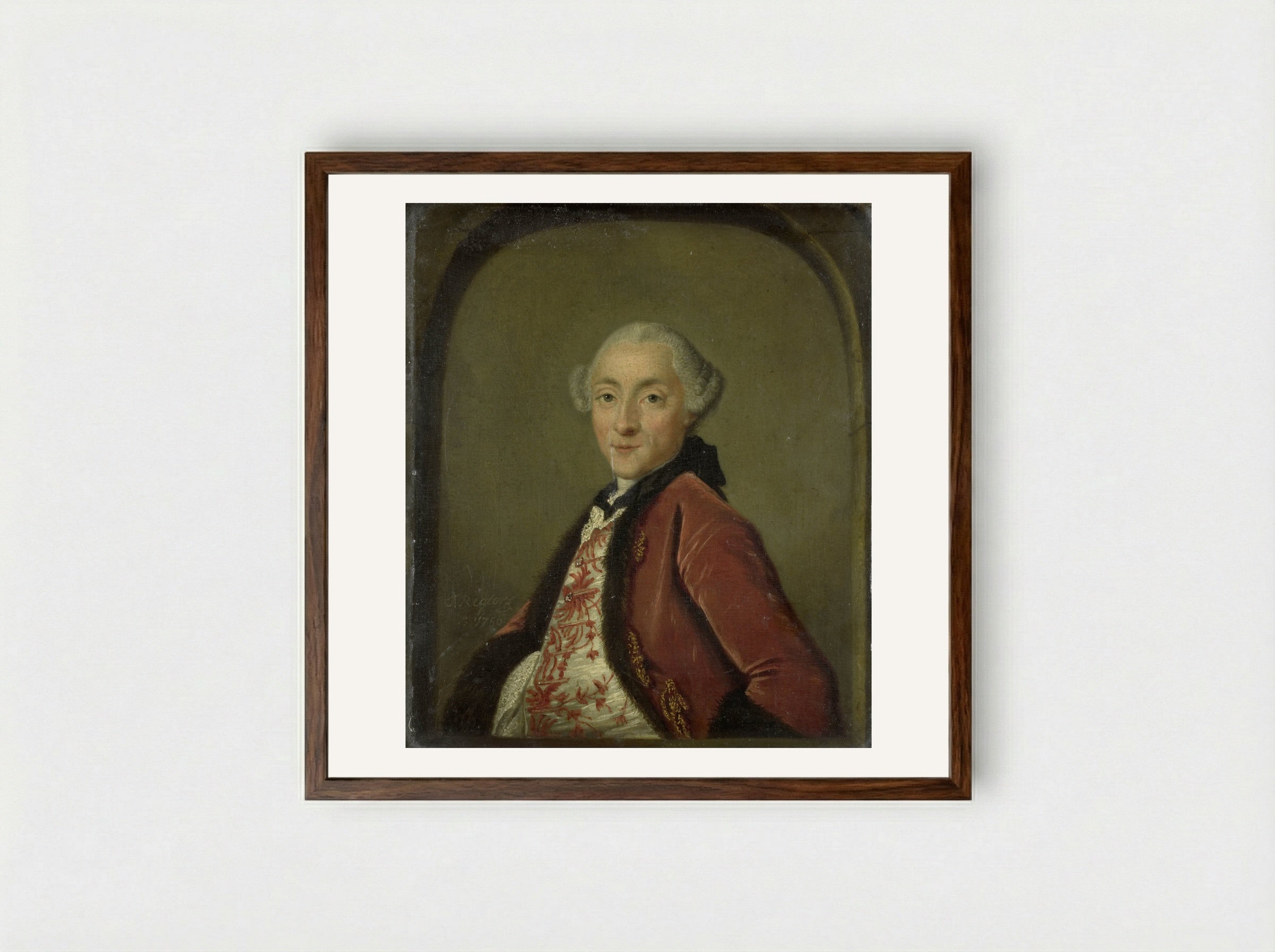 Pieter Nicolaas Rendorp - Tibout Regters - Framed Print Dark Wood