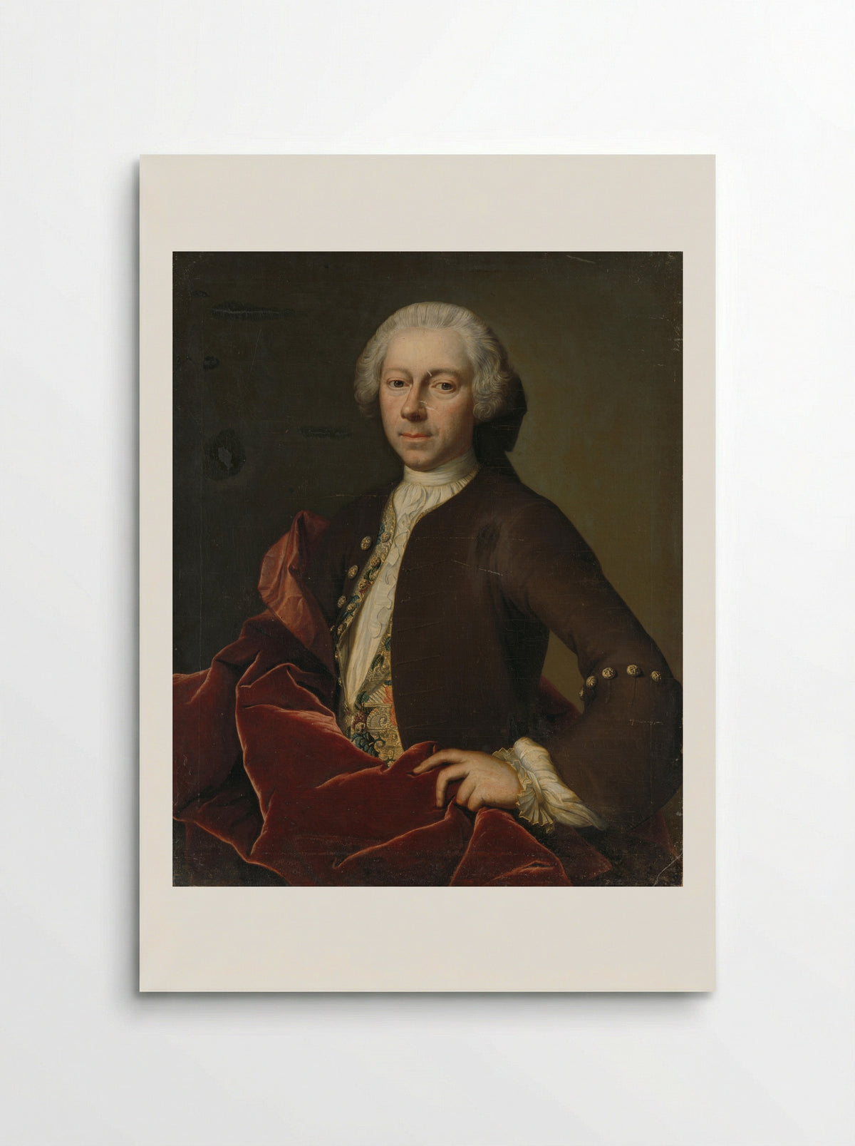Pieter Parker (1700-1759), Schepen, raad en burgemeester van Goes - B. Monmorency - Poster