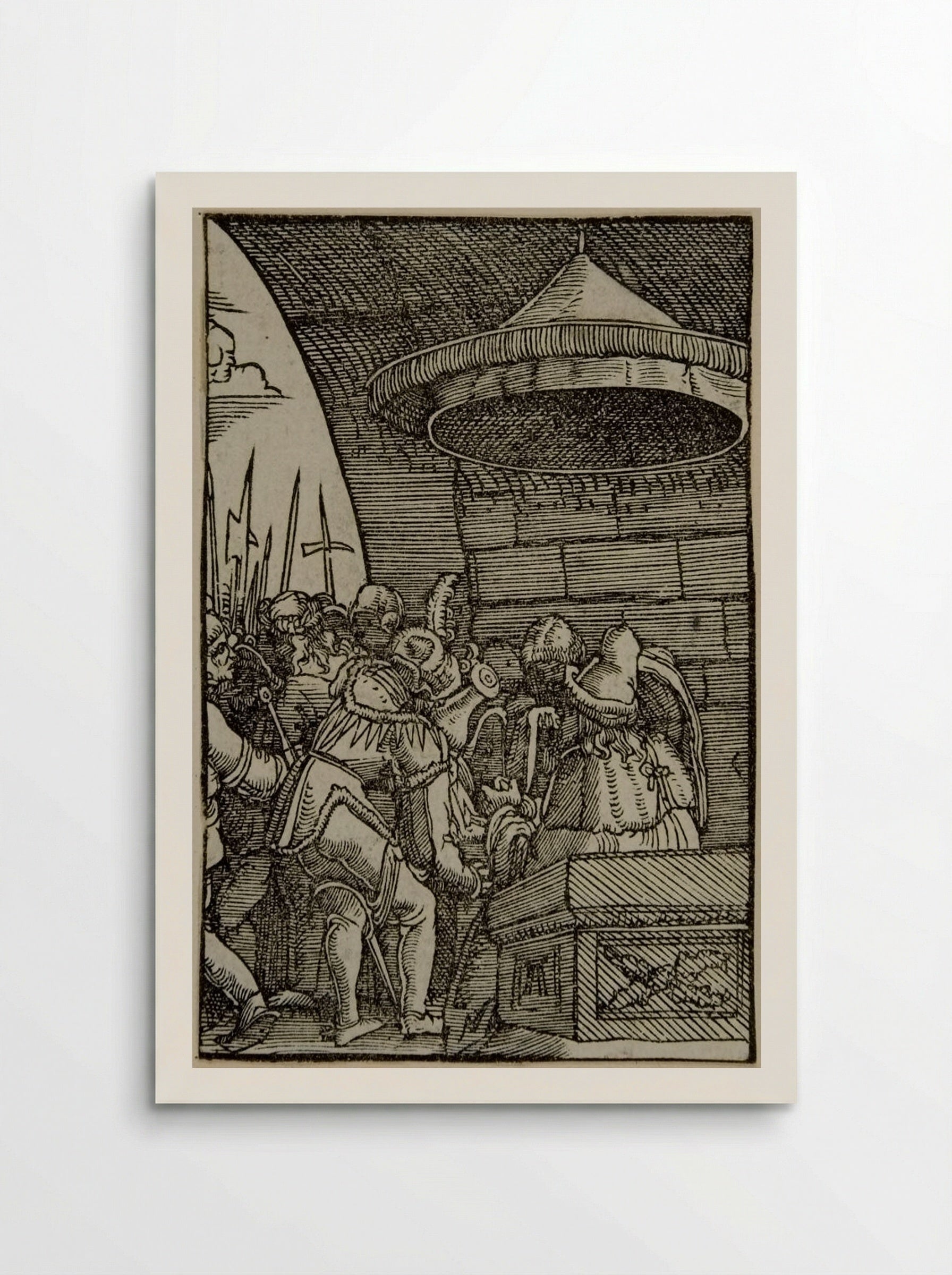 Pilate Washing His Hands - Albrecht Altdorfer - Poster