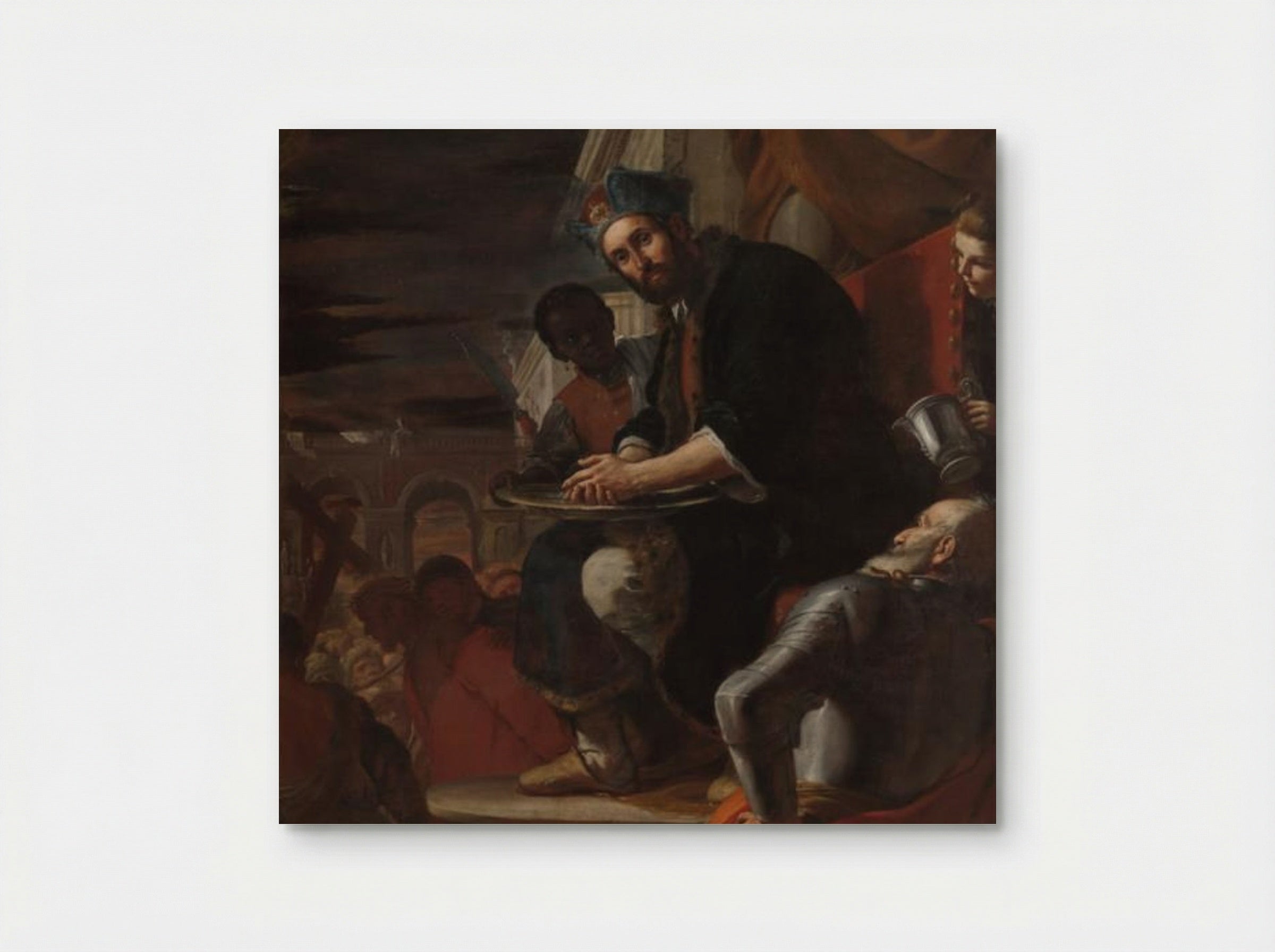 Pilate Washing His Hands - Mattia Preti - Poster