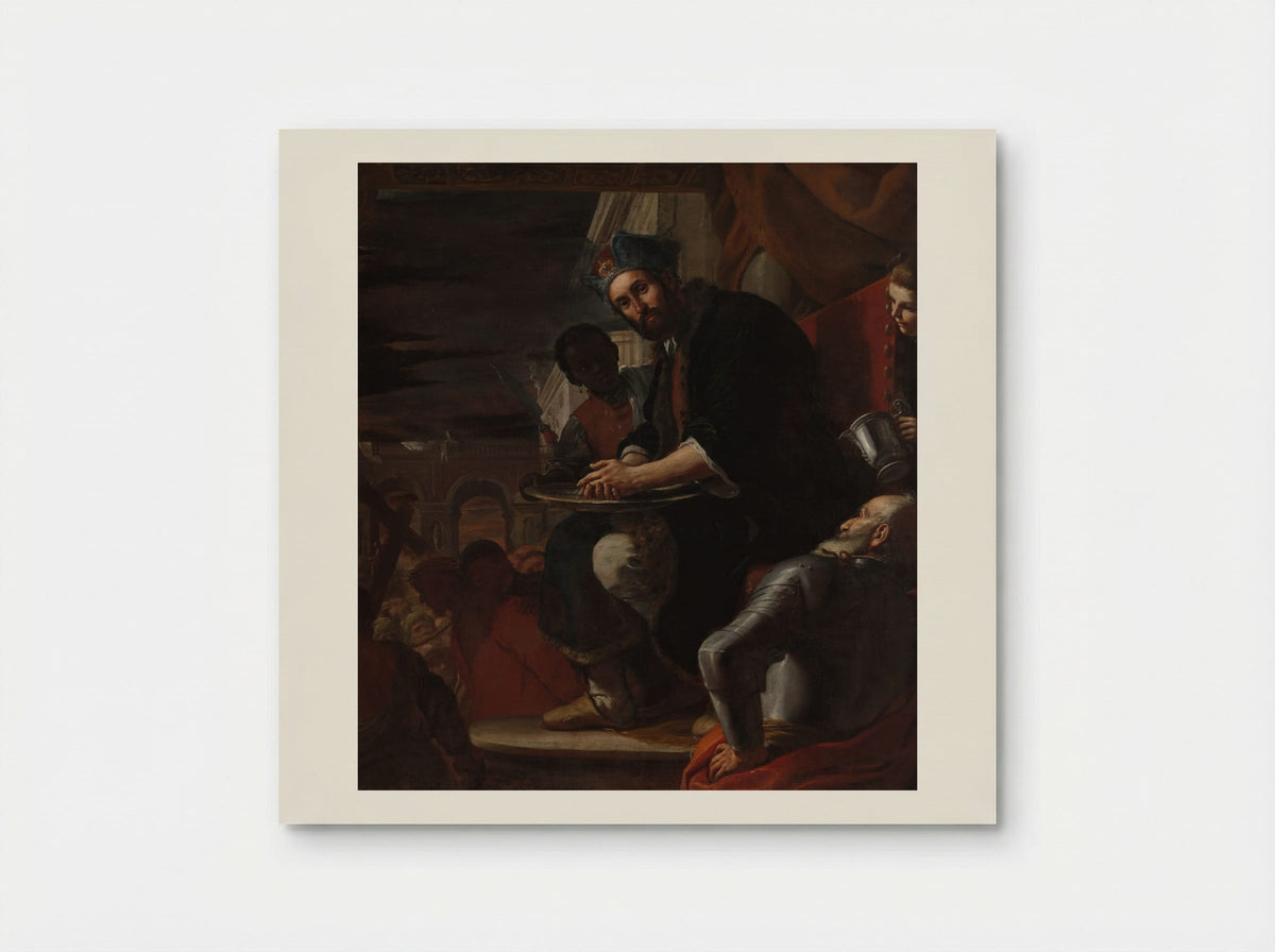 Pilate Washing His Hands - Mattia Preti - Poster