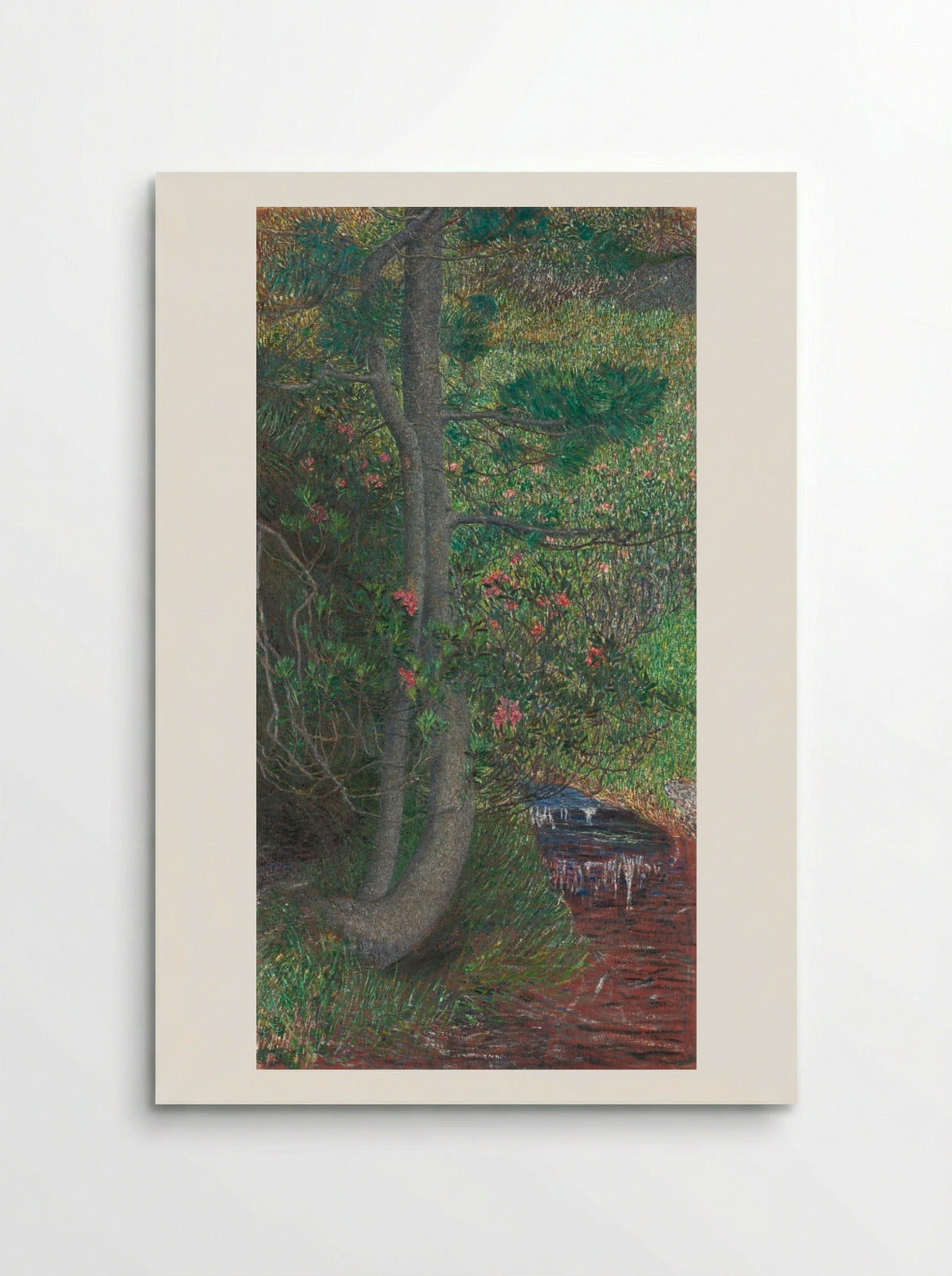 Pine Tree - Giovanni Segantini - Poster