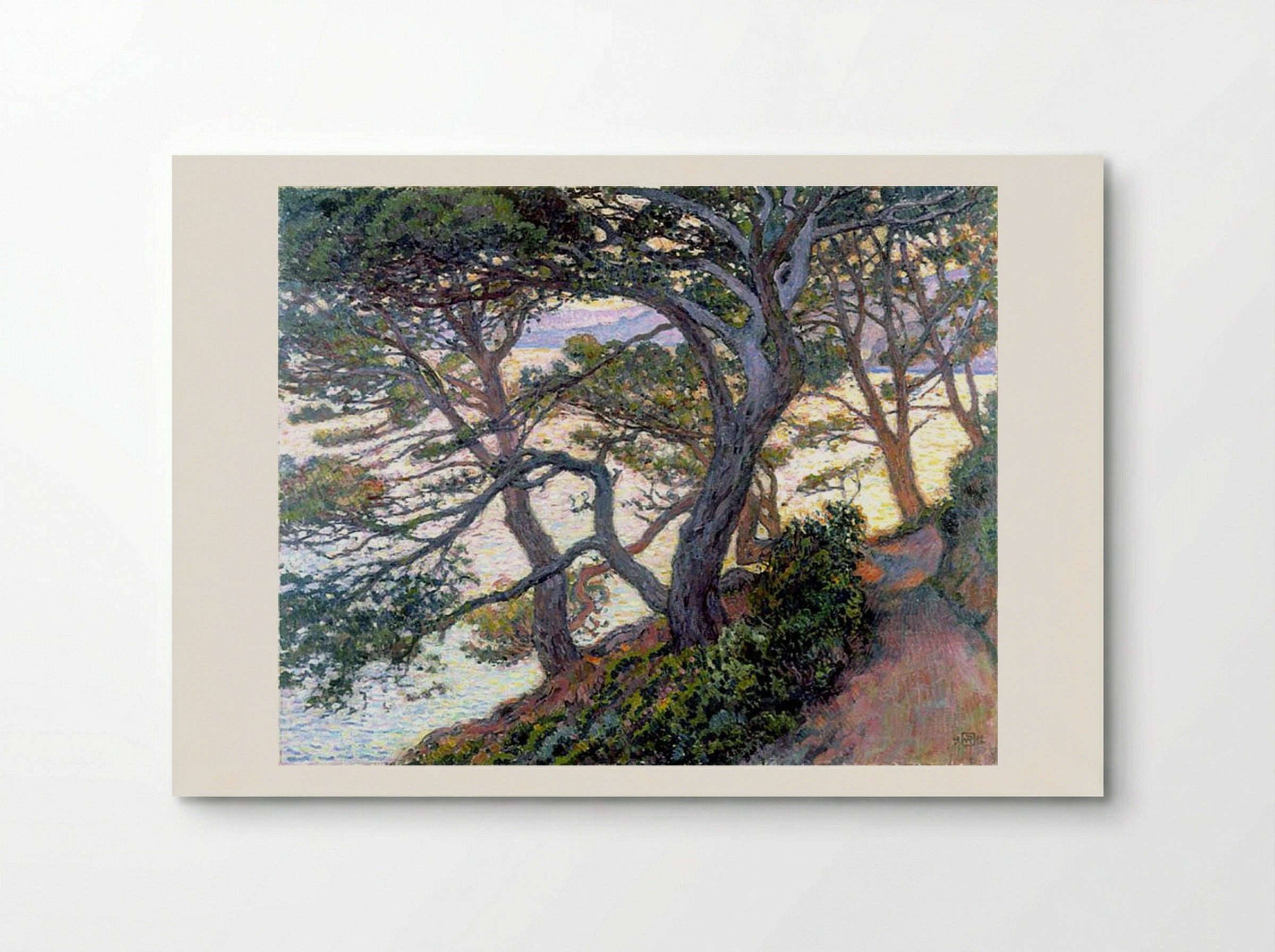 Pines of Rayol - Théo van Rysselberghe - Poster