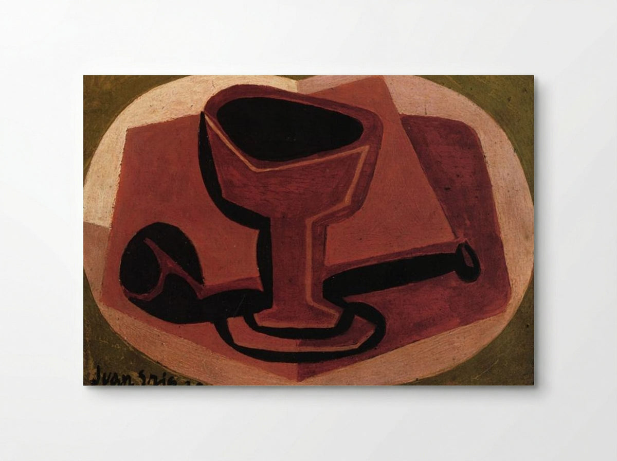 Pipe and Glass - Juan Gris - Poster