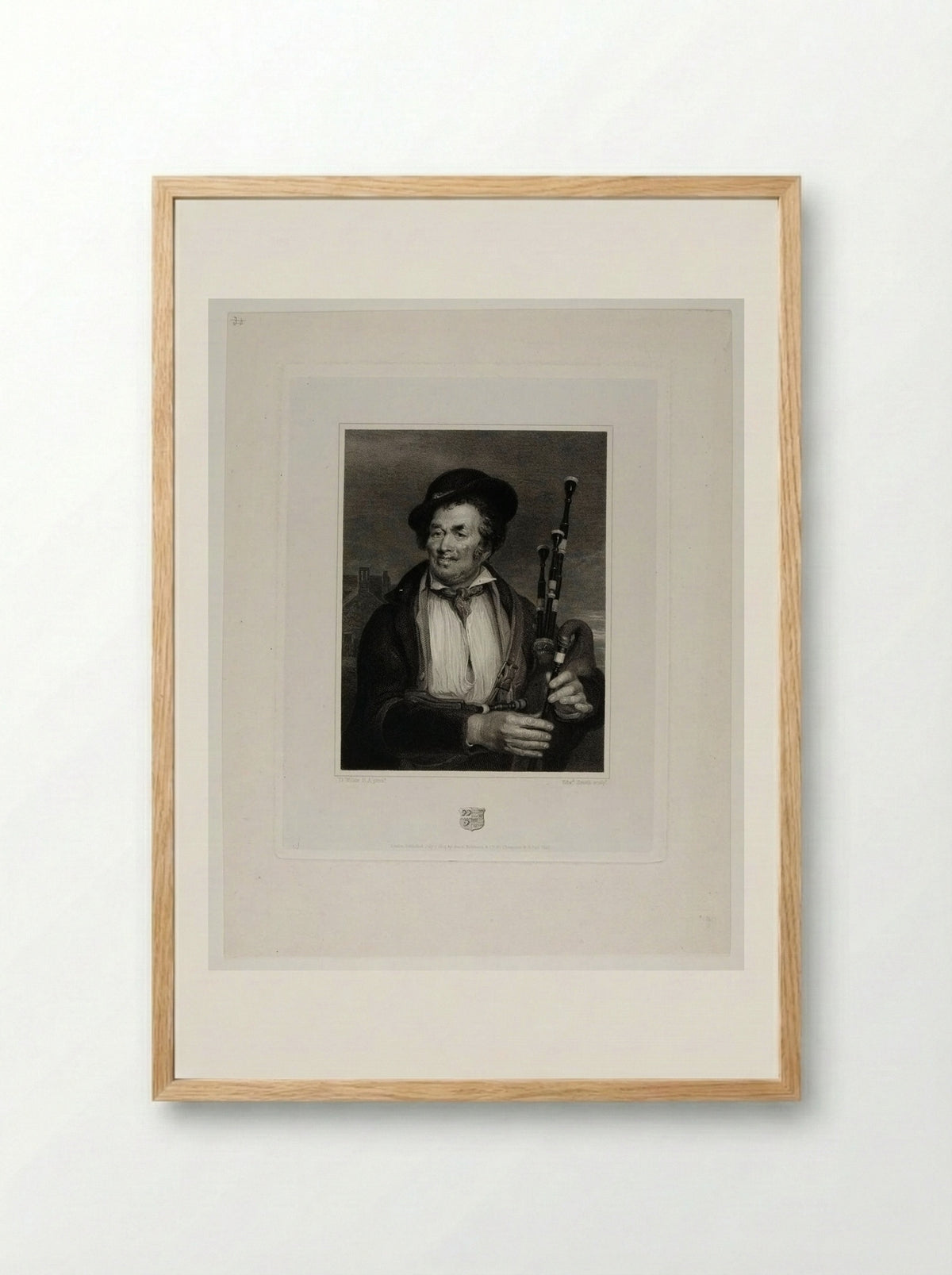 Piper - Edward Smith - Framed Print Wood