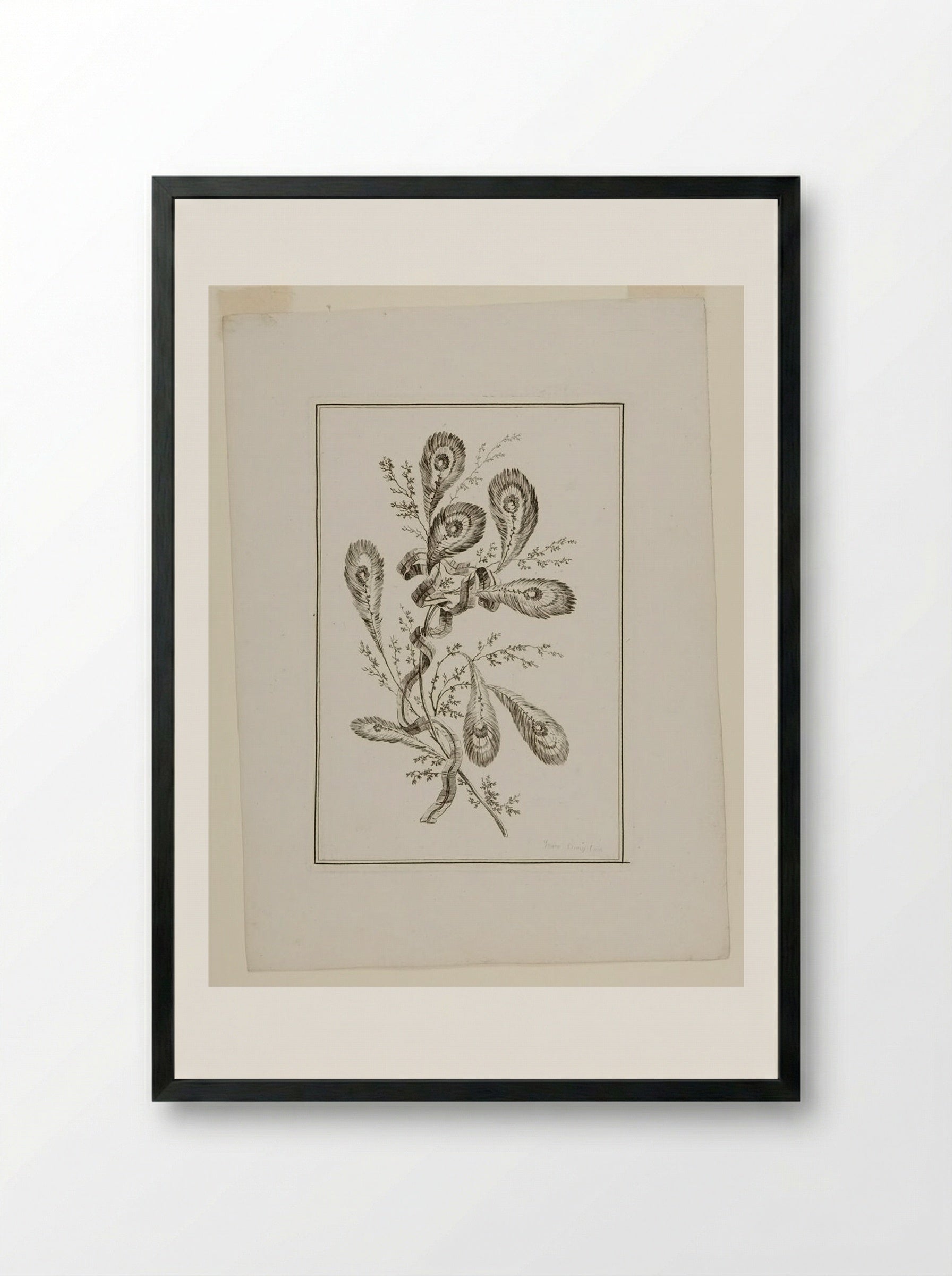 Plant Fantasy - Jeanne Deny - Framed Print Black