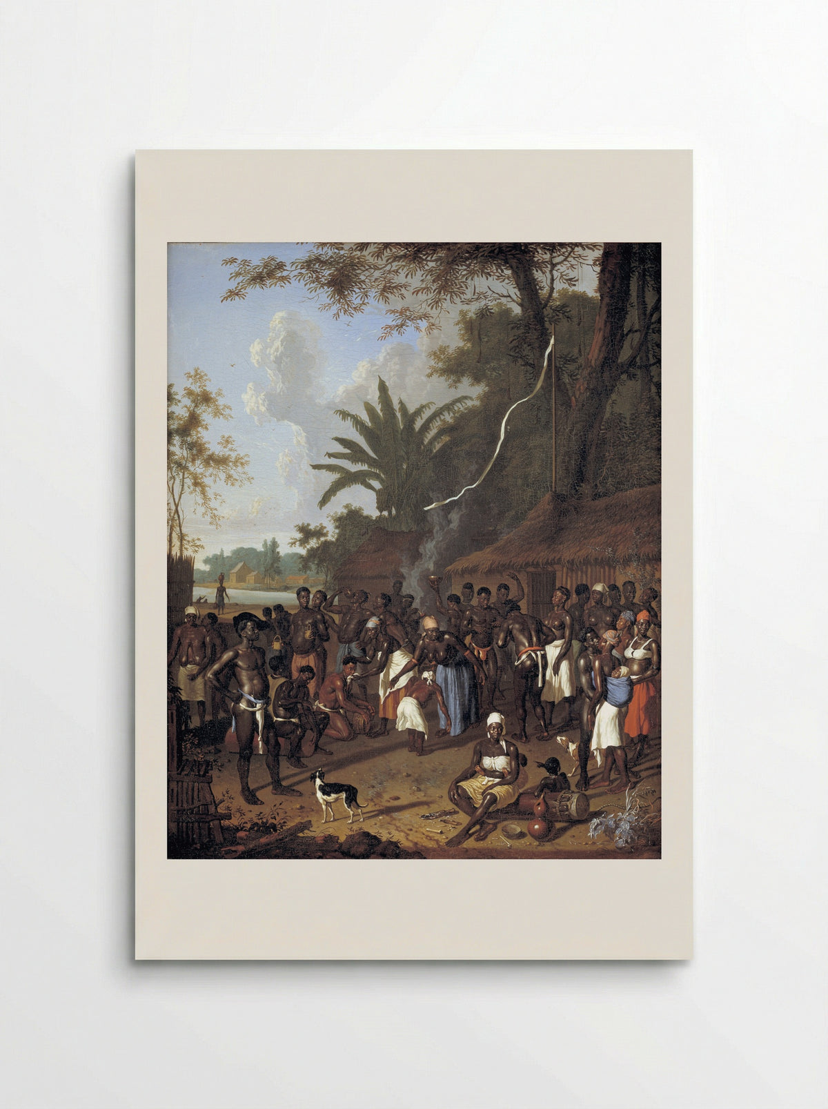 Plantation in Surinam - Dirk Valkenburg - Poster