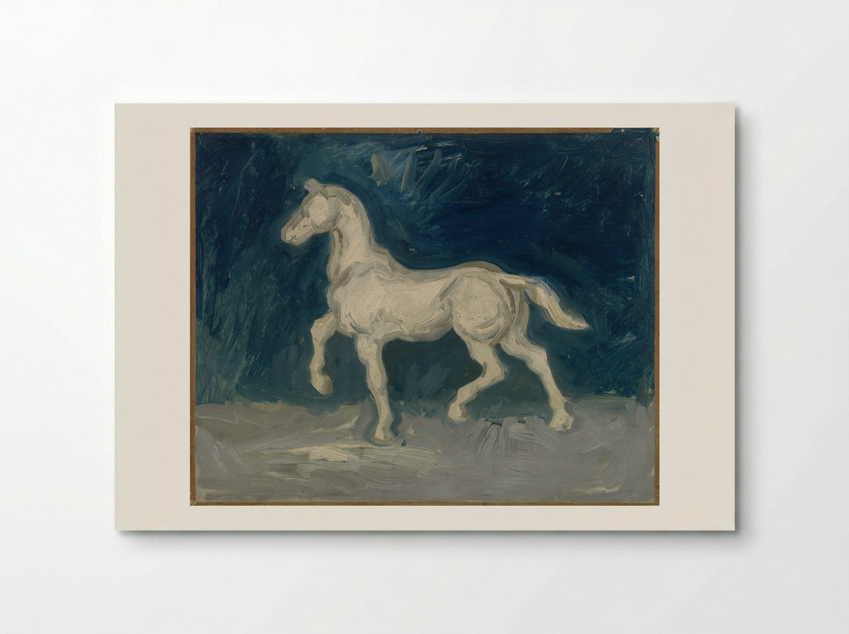 Plaster Statuette of a Horse - Vincent van Gogh - Poster