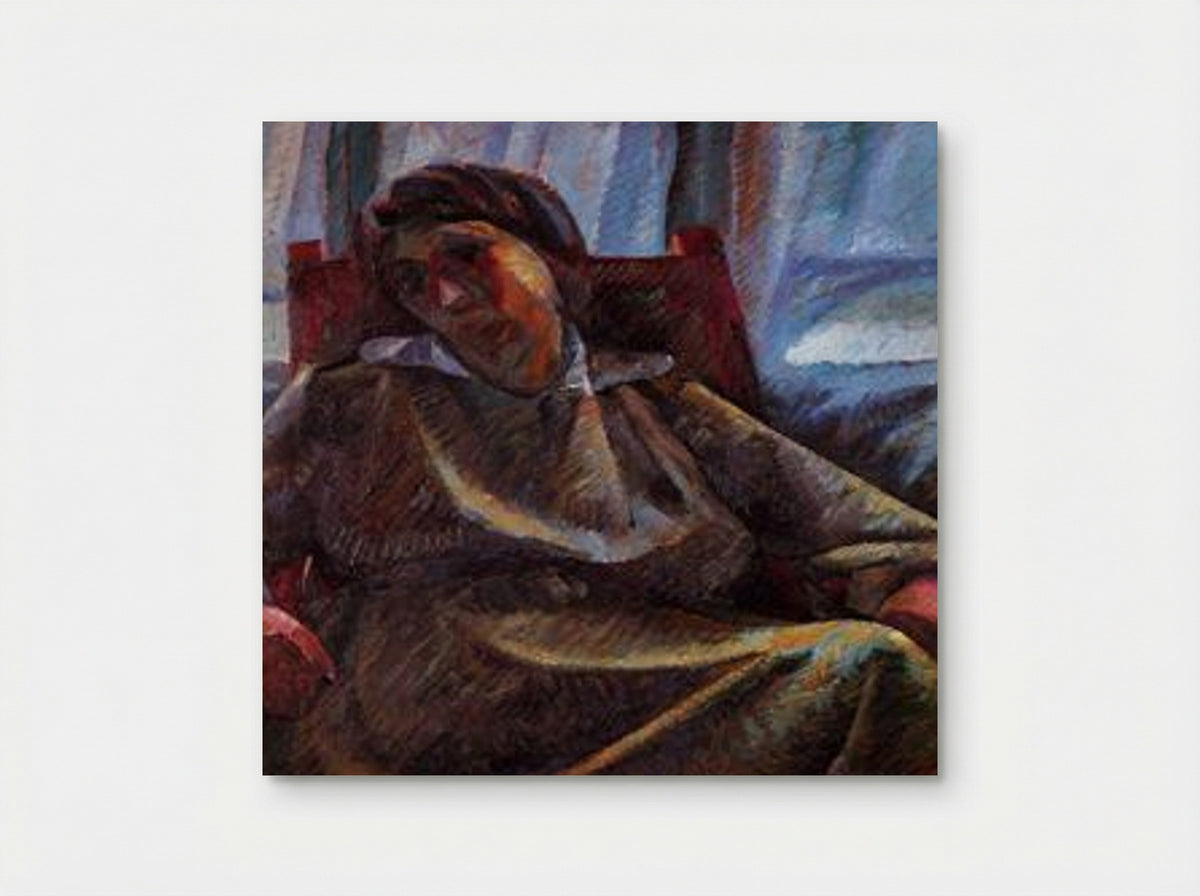 Plastic Synthesis (Seated Person) - Umberto Boccioni - Poster