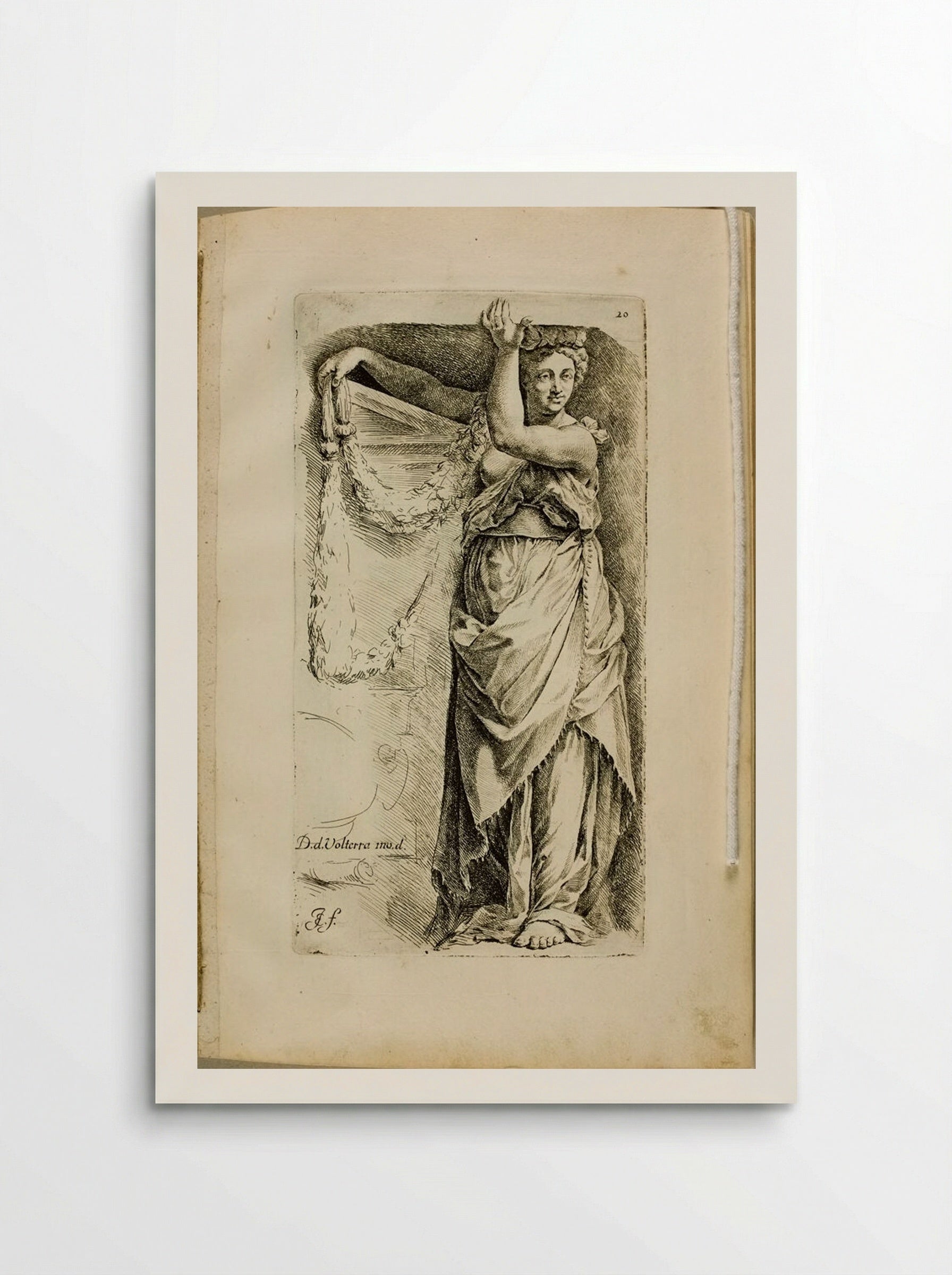 Plate 20: Caryatid - Jan de Bisschop - Poster