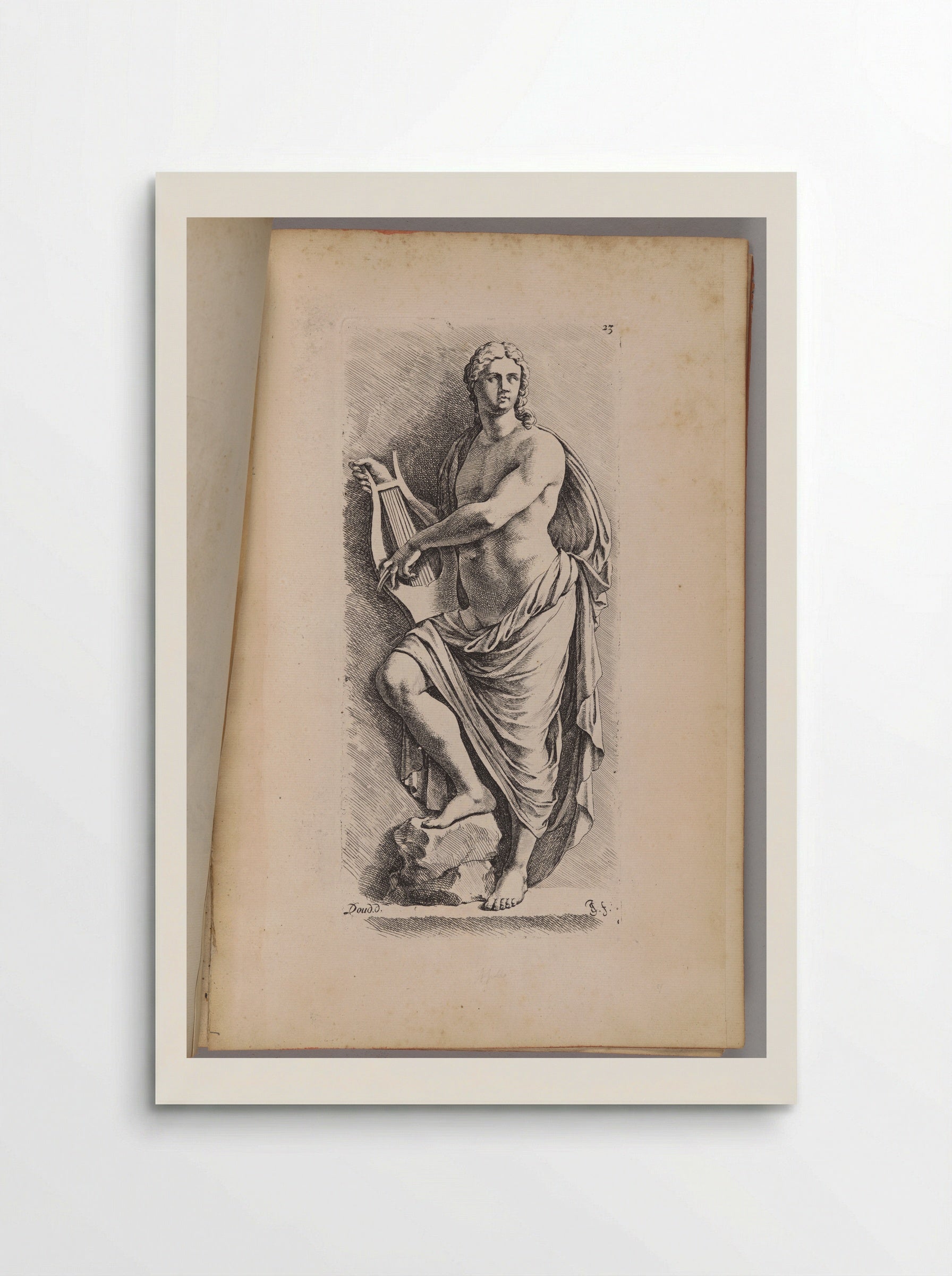 Plate 23: Apollo - Jan de Bisschop - Poster
