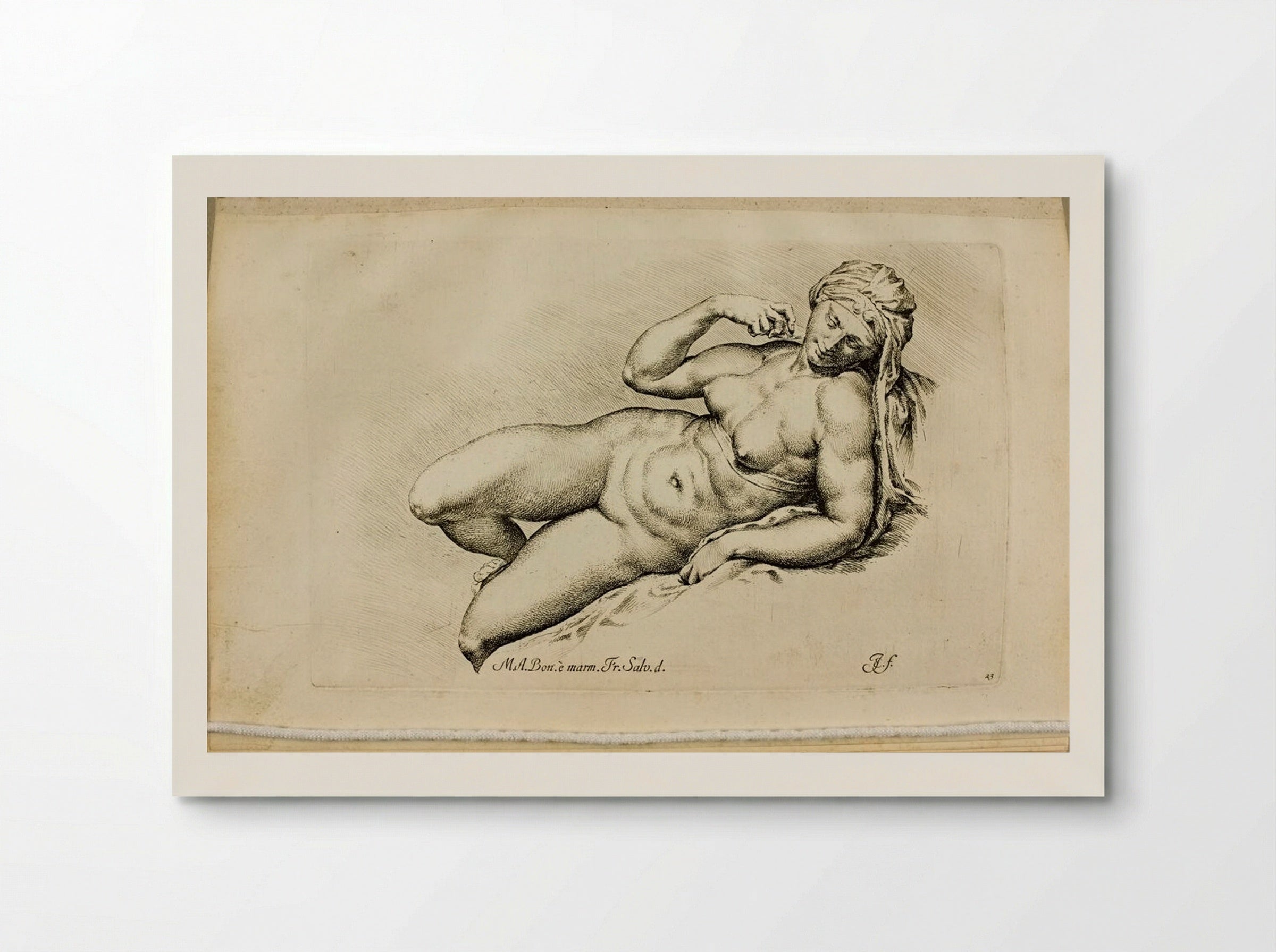 Plate 23: Aurora (Dawn) - Jan de Bisschop - Poster