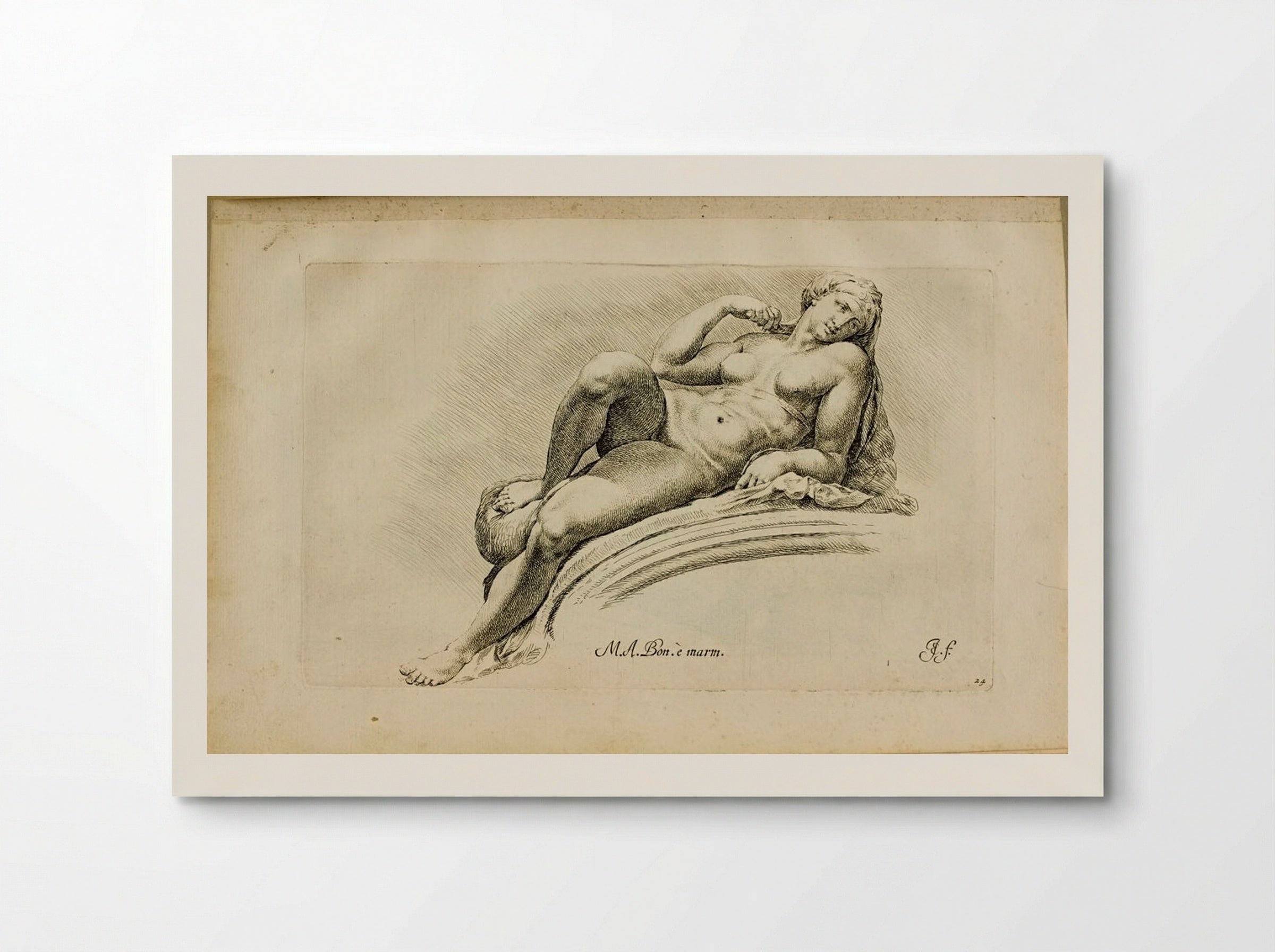Plate 24: Aurora (Dawn) - Jan de Bisschop - Poster