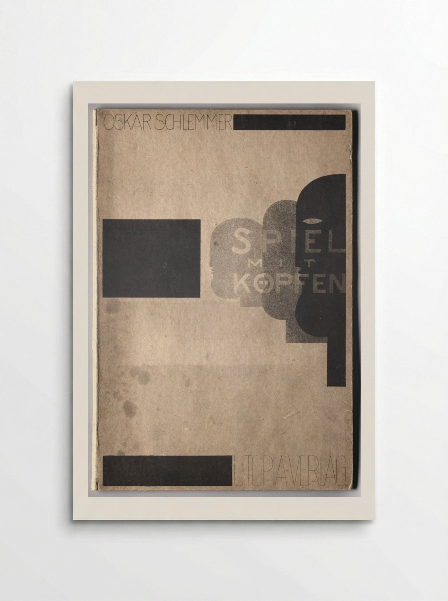 Play with Heads (Spiel mit Köpfen) - Oskar Schlemmer - Poster