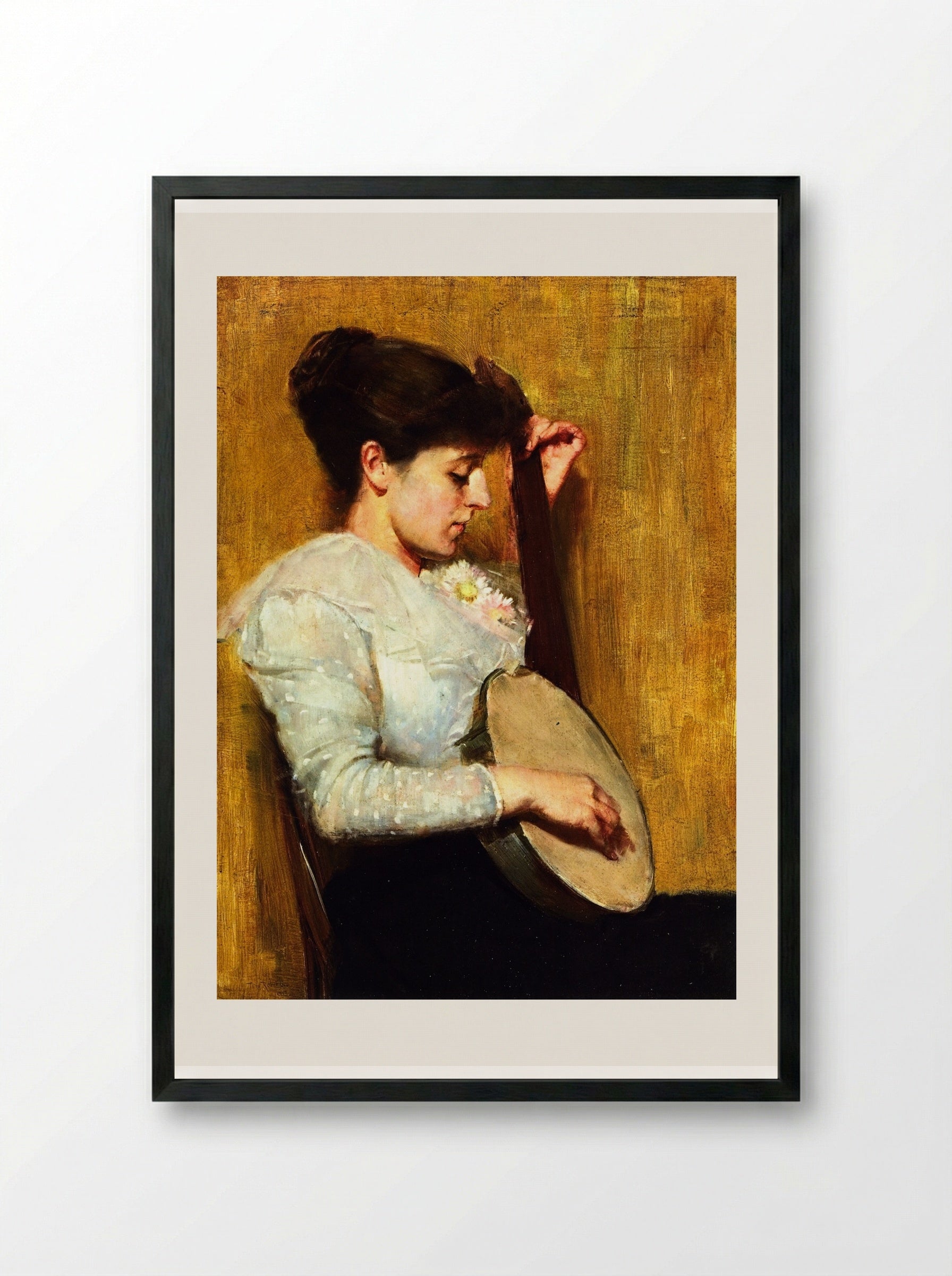 Plink-a-Plong - Tom Roberts - Framed Print Black