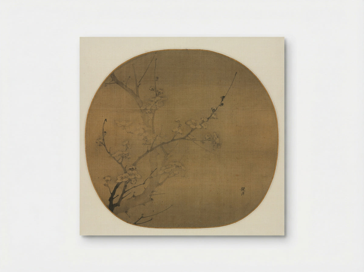 Plum Blossoms in Moonlight - Yan Hui - Poster