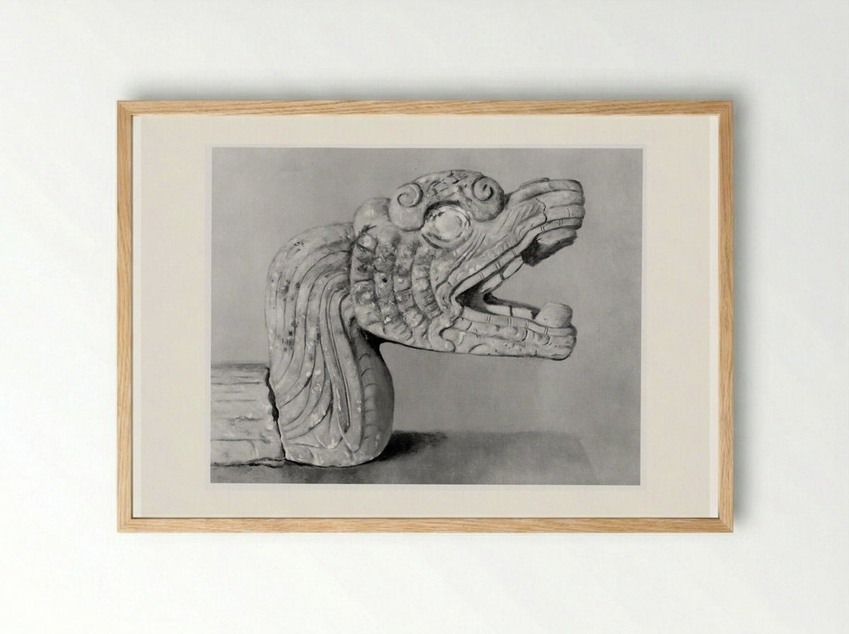 Plumed Serpent - Joseph Lindon Smith - Framed Print Wood