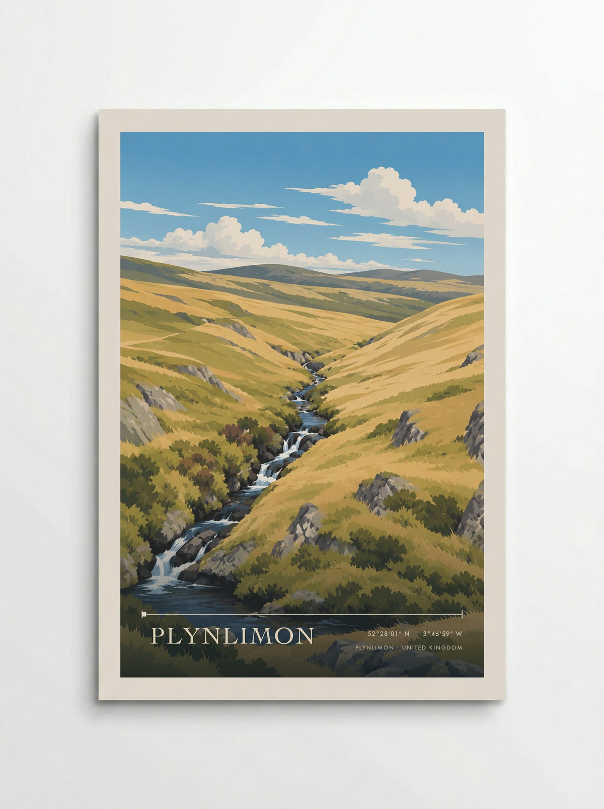 Plynlimon | Travel Poster - Poster