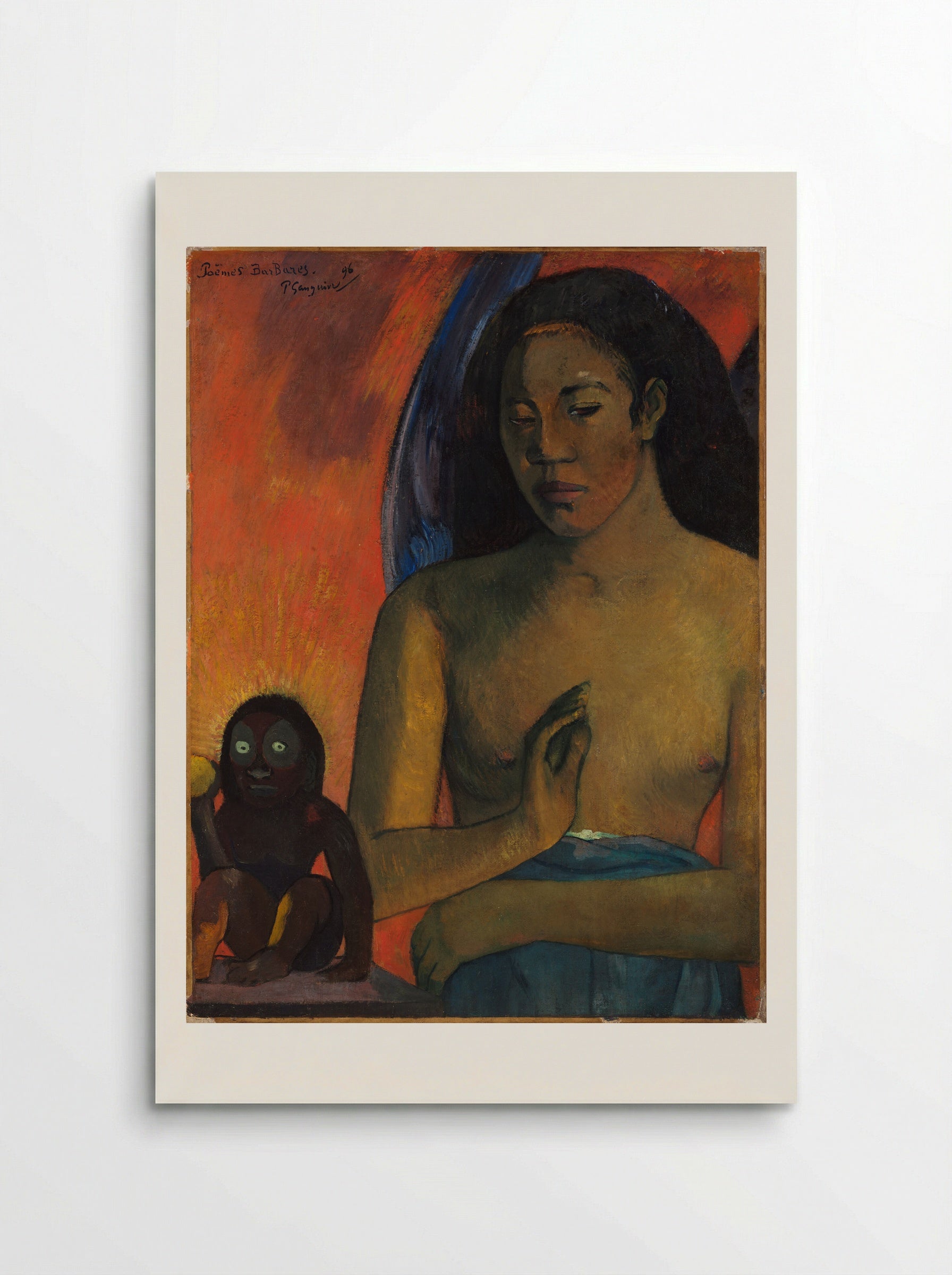 Poèmes Barbares - Paul Gauguin - Poster