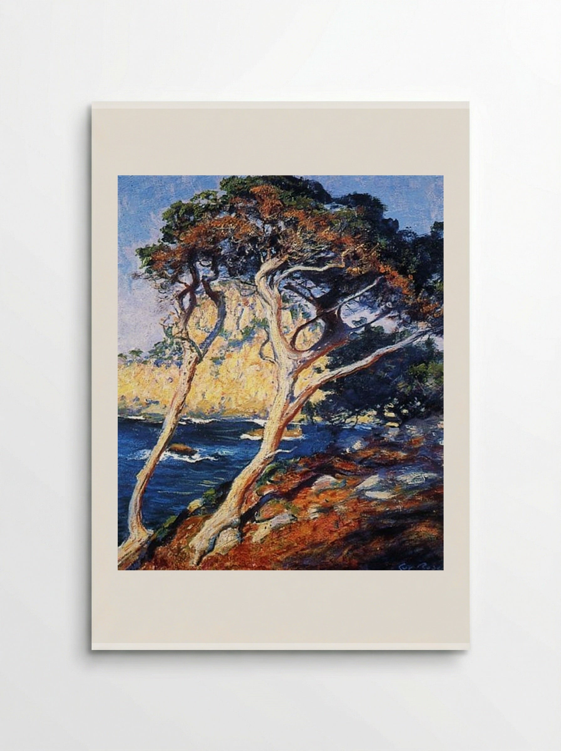 Point Lobos Trees - Guy Rose - Poster