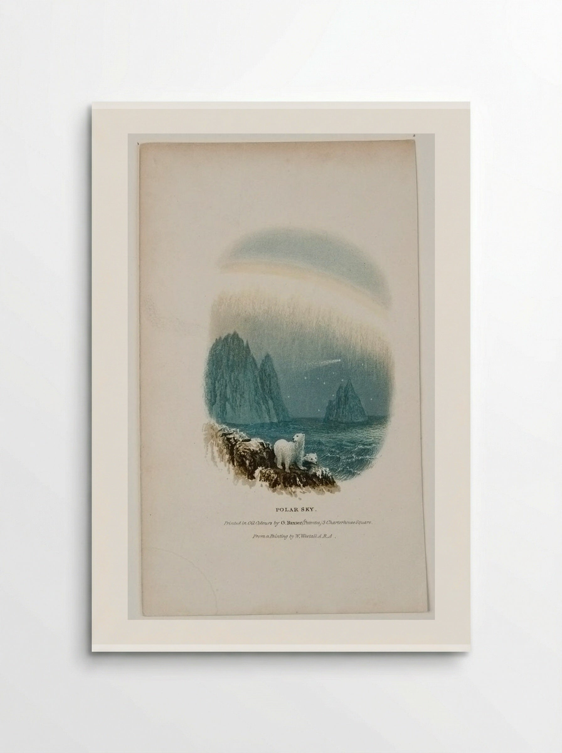 Polar Sky - George Baxter - Poster