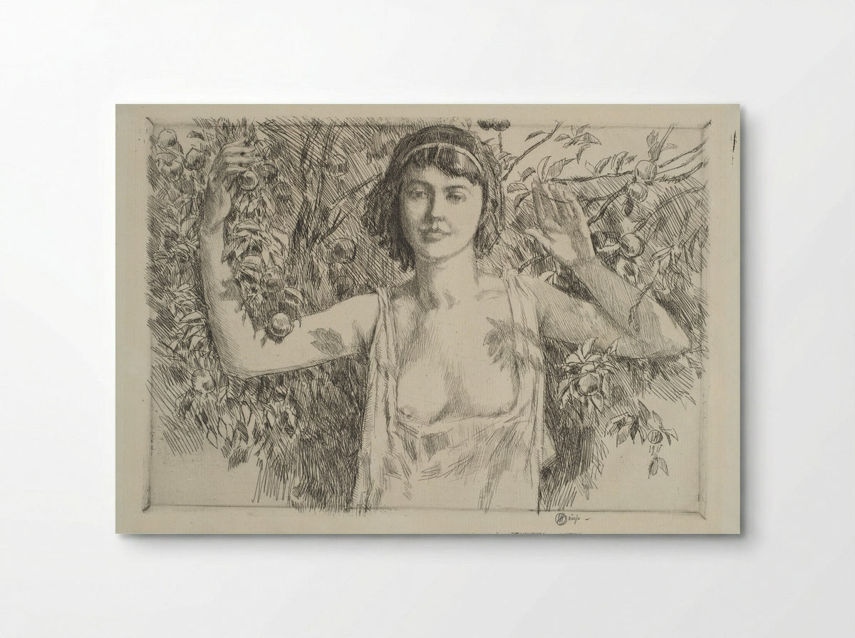 Polly Kane - Childe Hassam - Poster