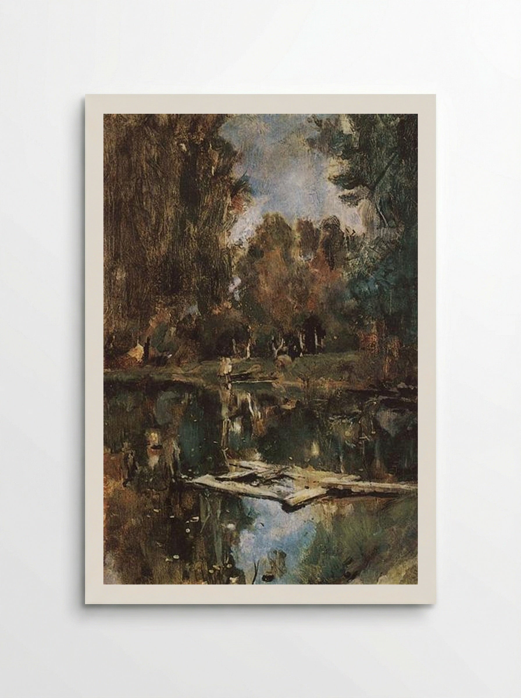 Pond in Abramtsevo - Valentin Serov - Poster