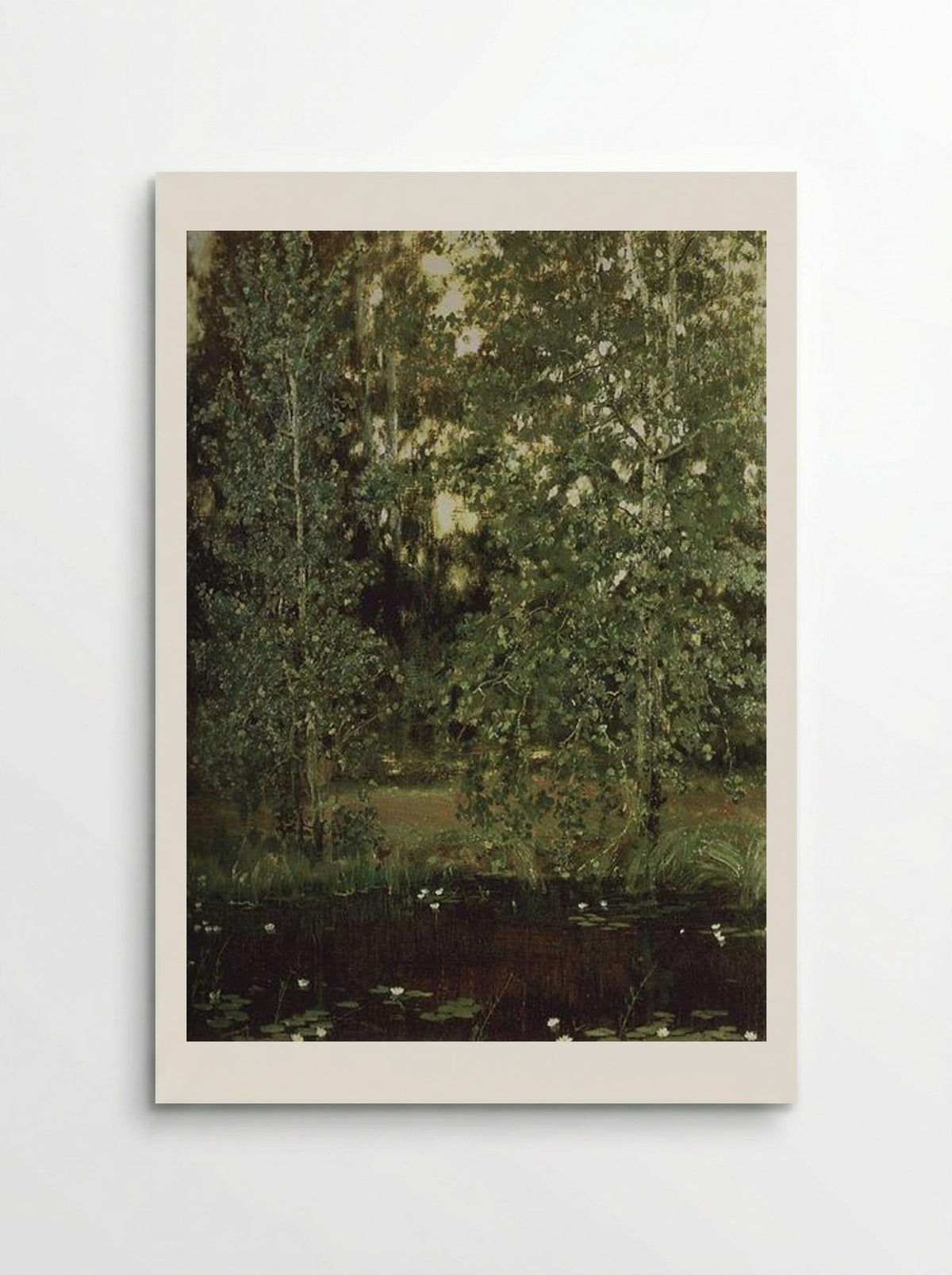 Pond in Ochtir - Viktor Vasnetsov - Poster