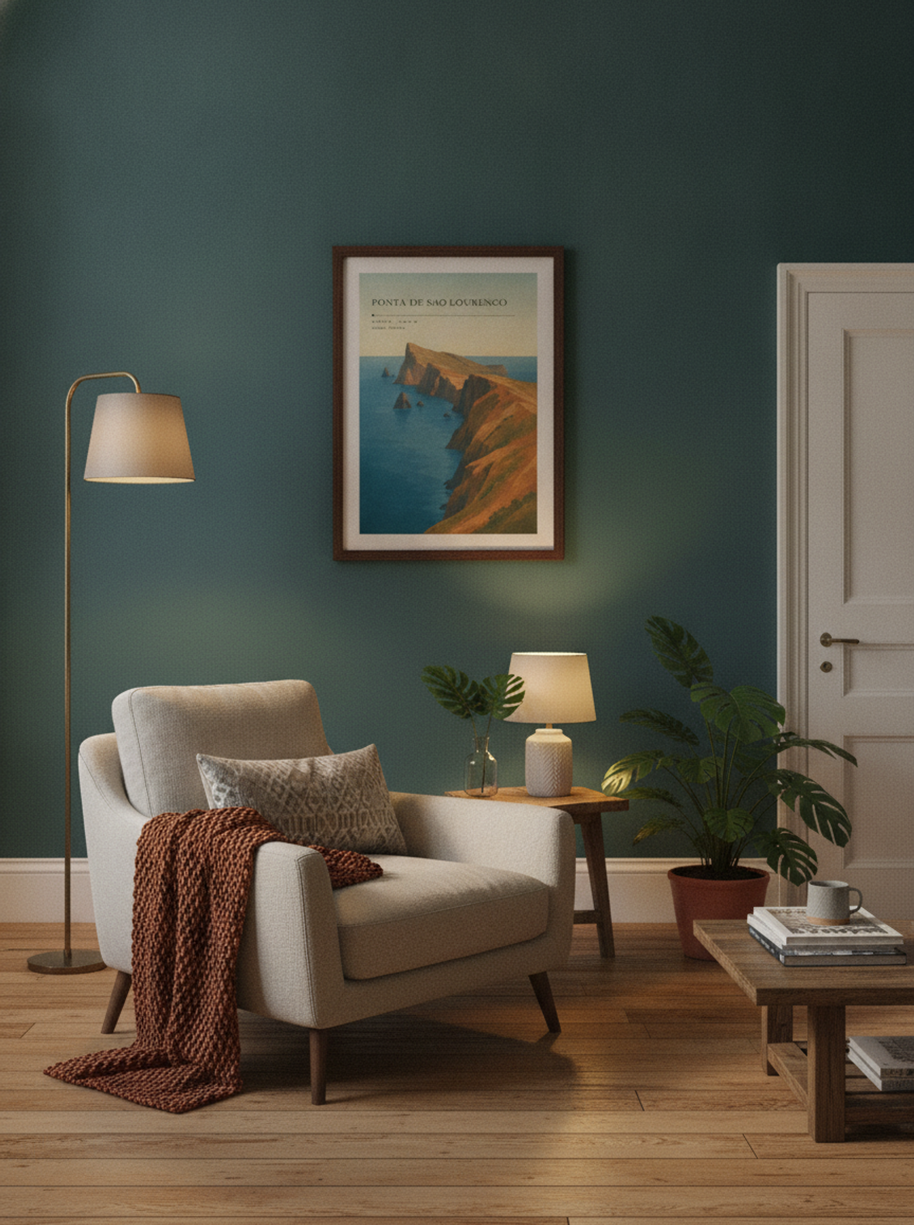 Ponta de Sao Lourenco Travel Poster Artwork - Lifestyle