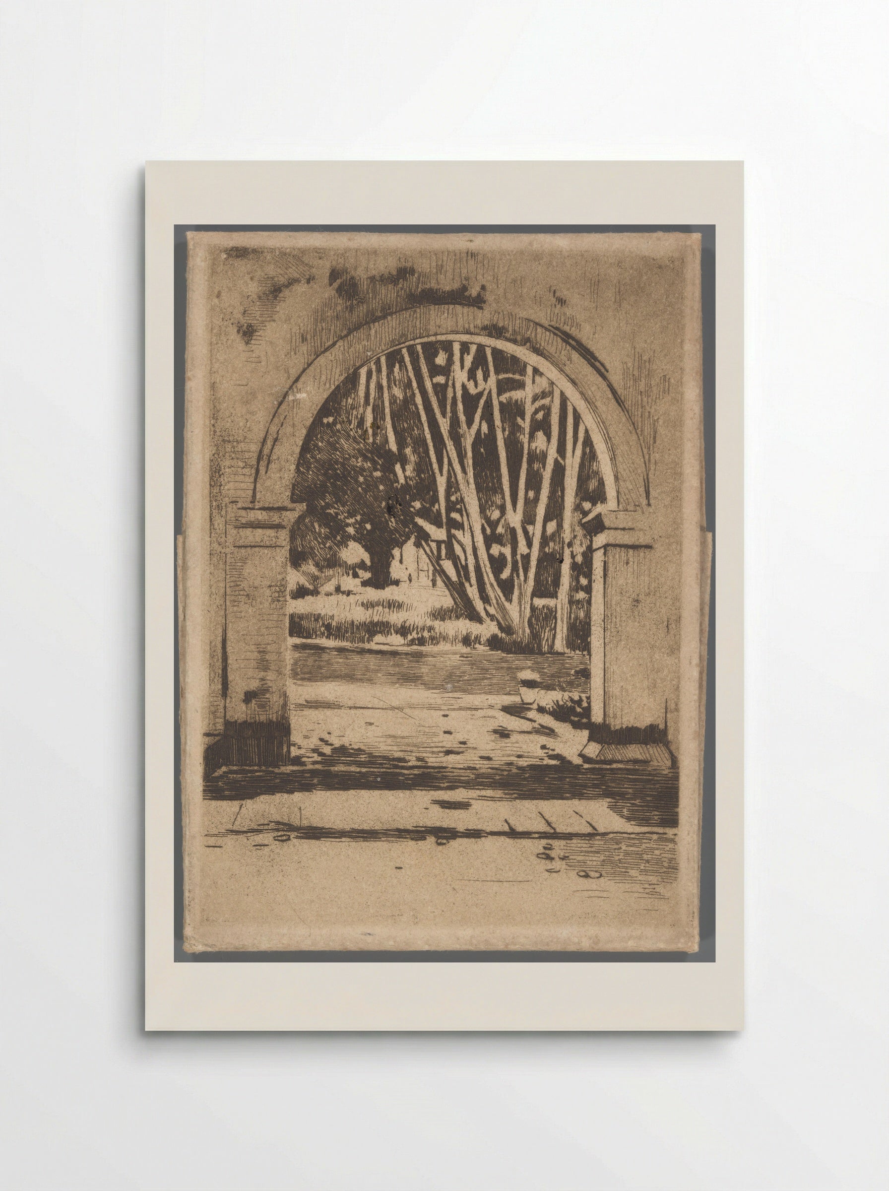 Poort van Hotel Bellevue, Buitenzorg - Willem Witsen - Poster