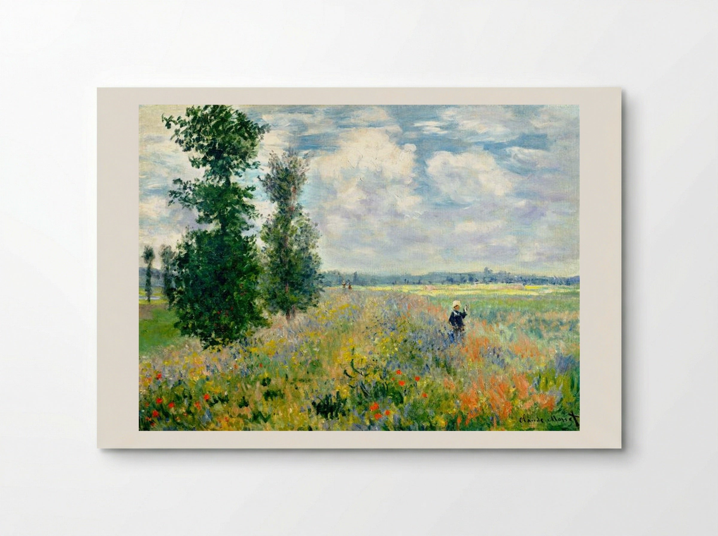Poppy Field, Argenteuil - Claude Monet - Poster