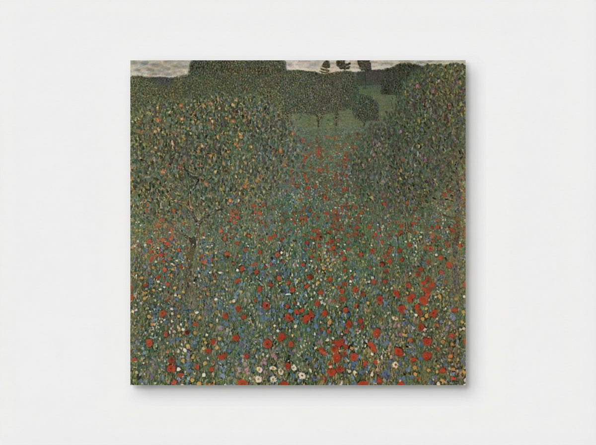 Poppy Field - Gustav Klimt - Poster