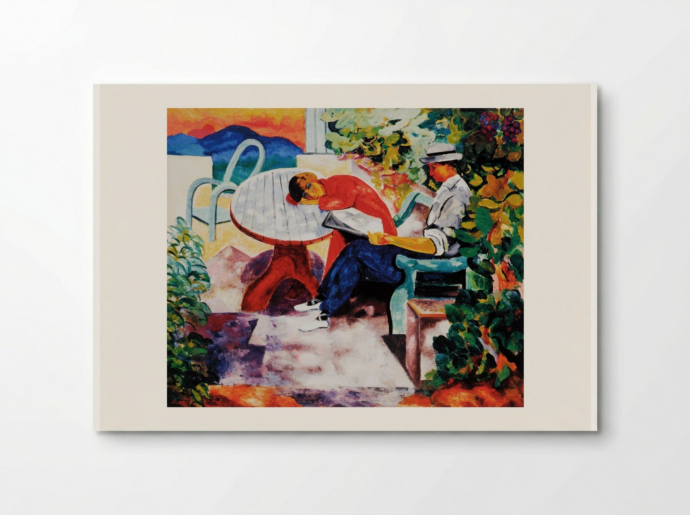 Port at Saint-Tropez - Moïse Kisling - Poster