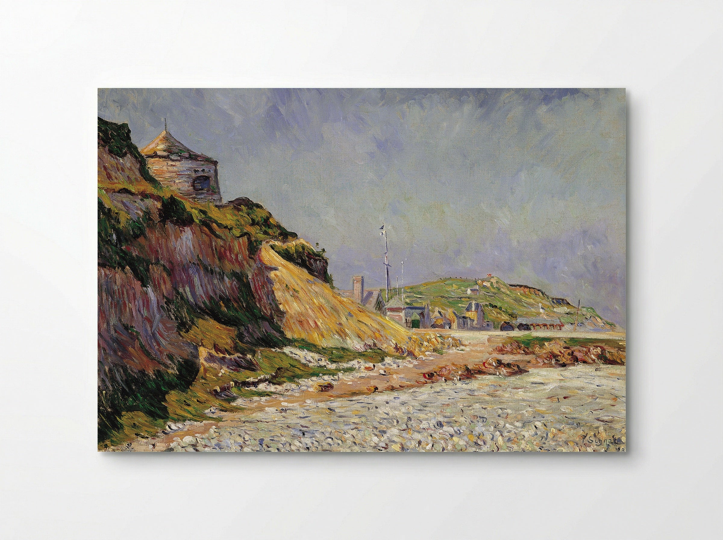 Port-en-Bessin, the Beach - Paul Signac - Poster