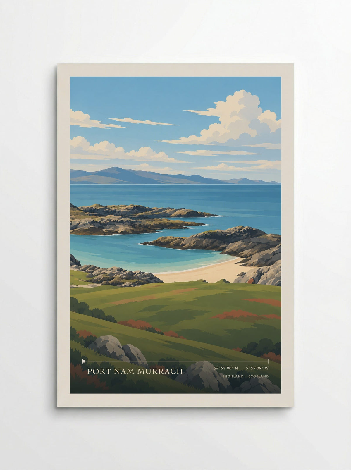 Port nam Murrach, Highland | Travel Poster - Poster