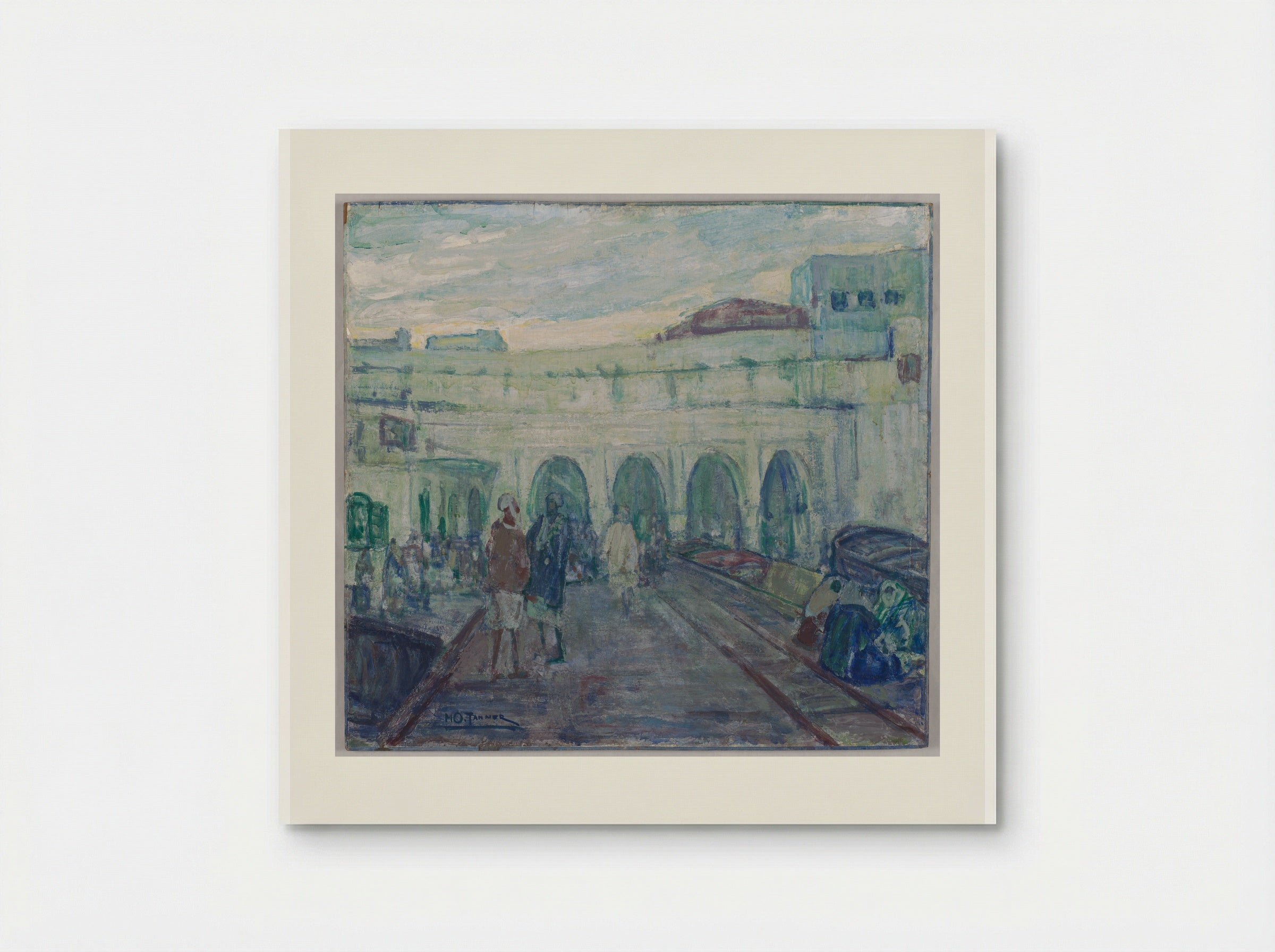 Port of Tangier (Entrance to the Customs House) - Henry Ossawa Tanner - Poster
