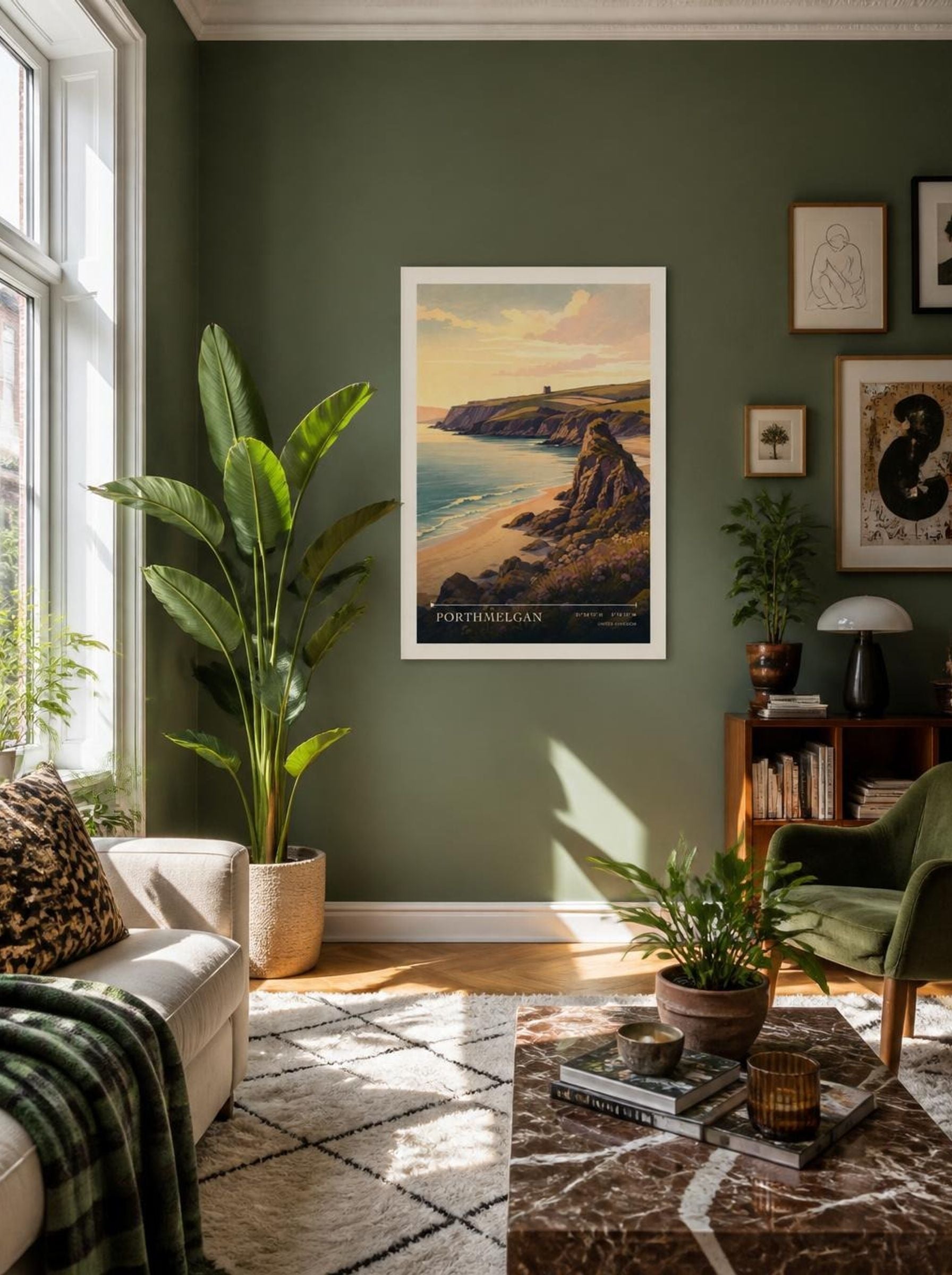 Porthmelgan United Kingdom Travel Poster - Lifestyle