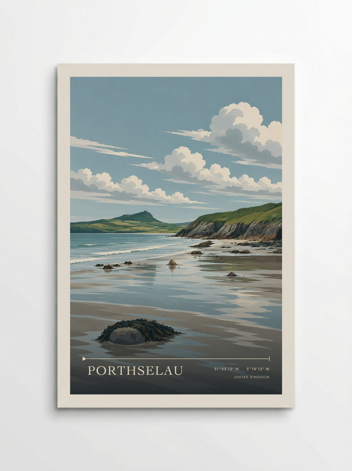 Porthselau | Travel Poster - Poster