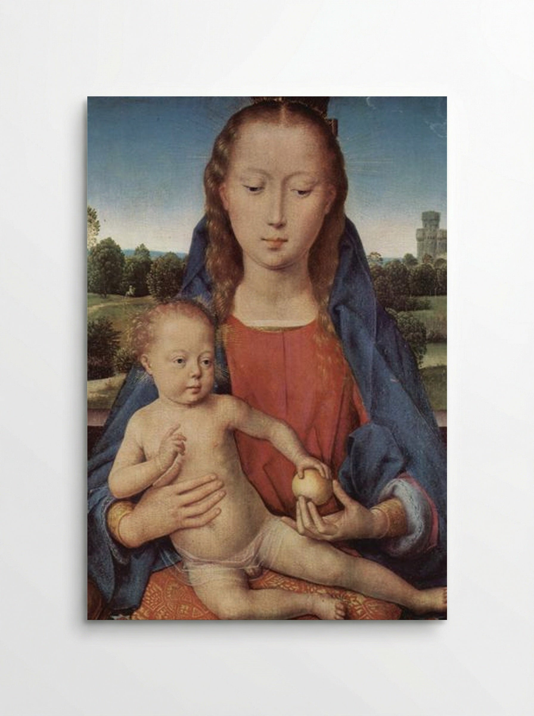 Portinari Triptych (Central Panel) - Hans Memling - Poster