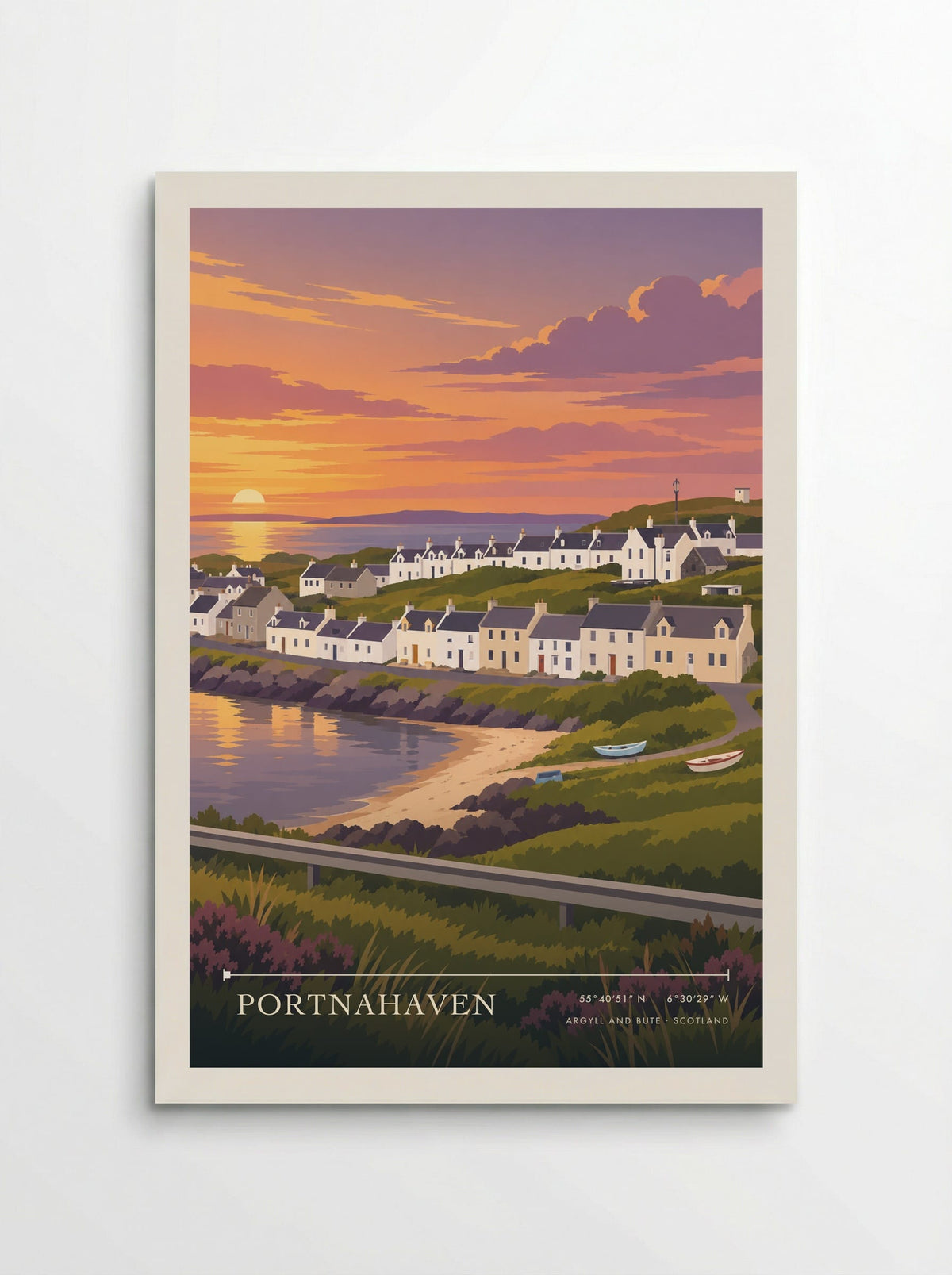 Portnahaven, Argyll and Bute | Travel Poster - Poster