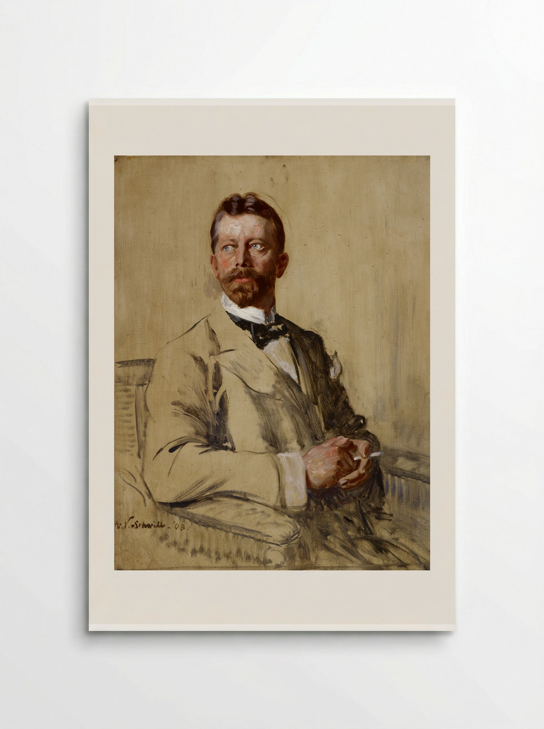 Portrait (William Valentine Schevill) - William Valentine Schevill - Poster